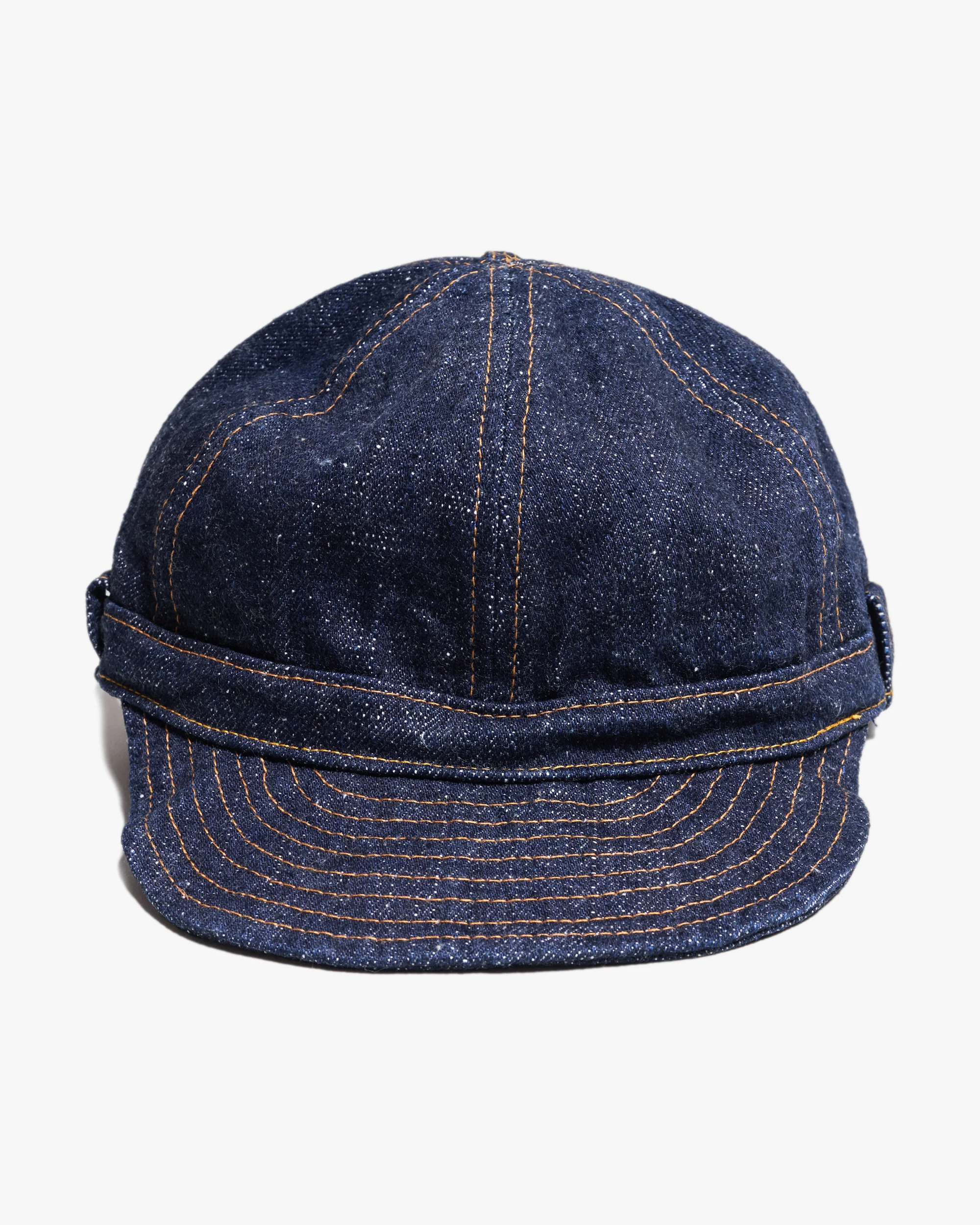 Samurai Jeans SJ201WC-5000VX 17oz Denim Work Cap - Indigo - Image 2
