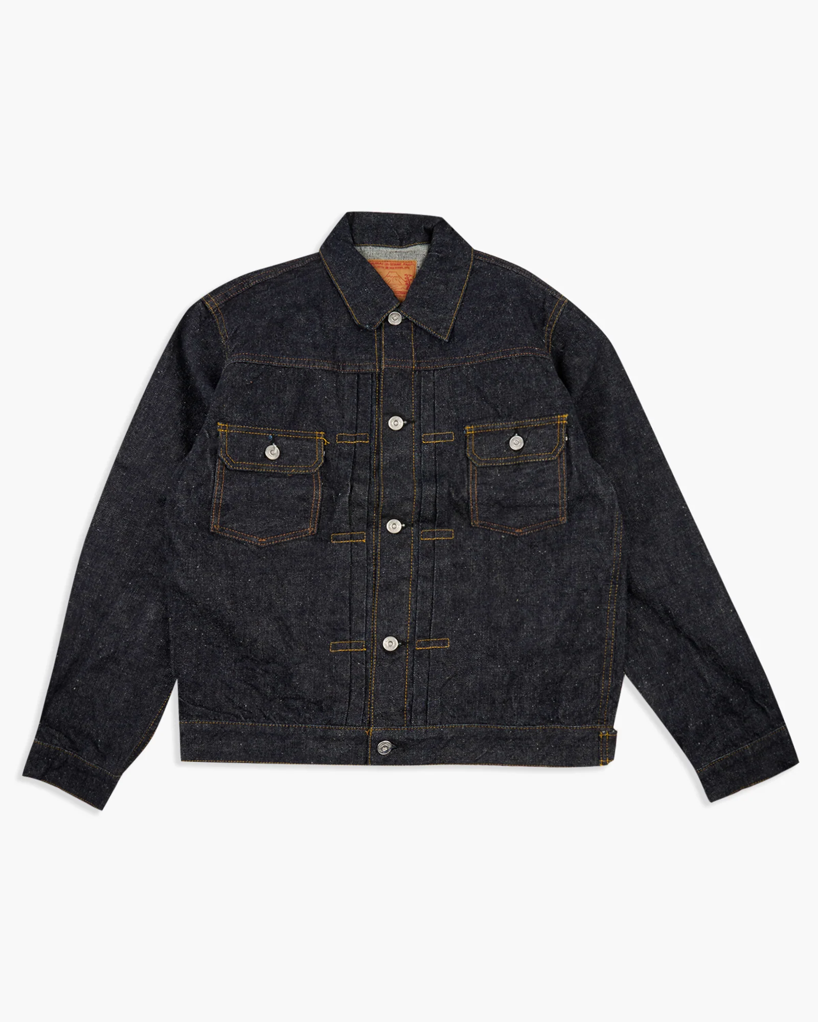 Samurai Jeans S0552XX 15oz 'Otokogi' Type II Selvedge Denim Jacket - Indigo Onewash