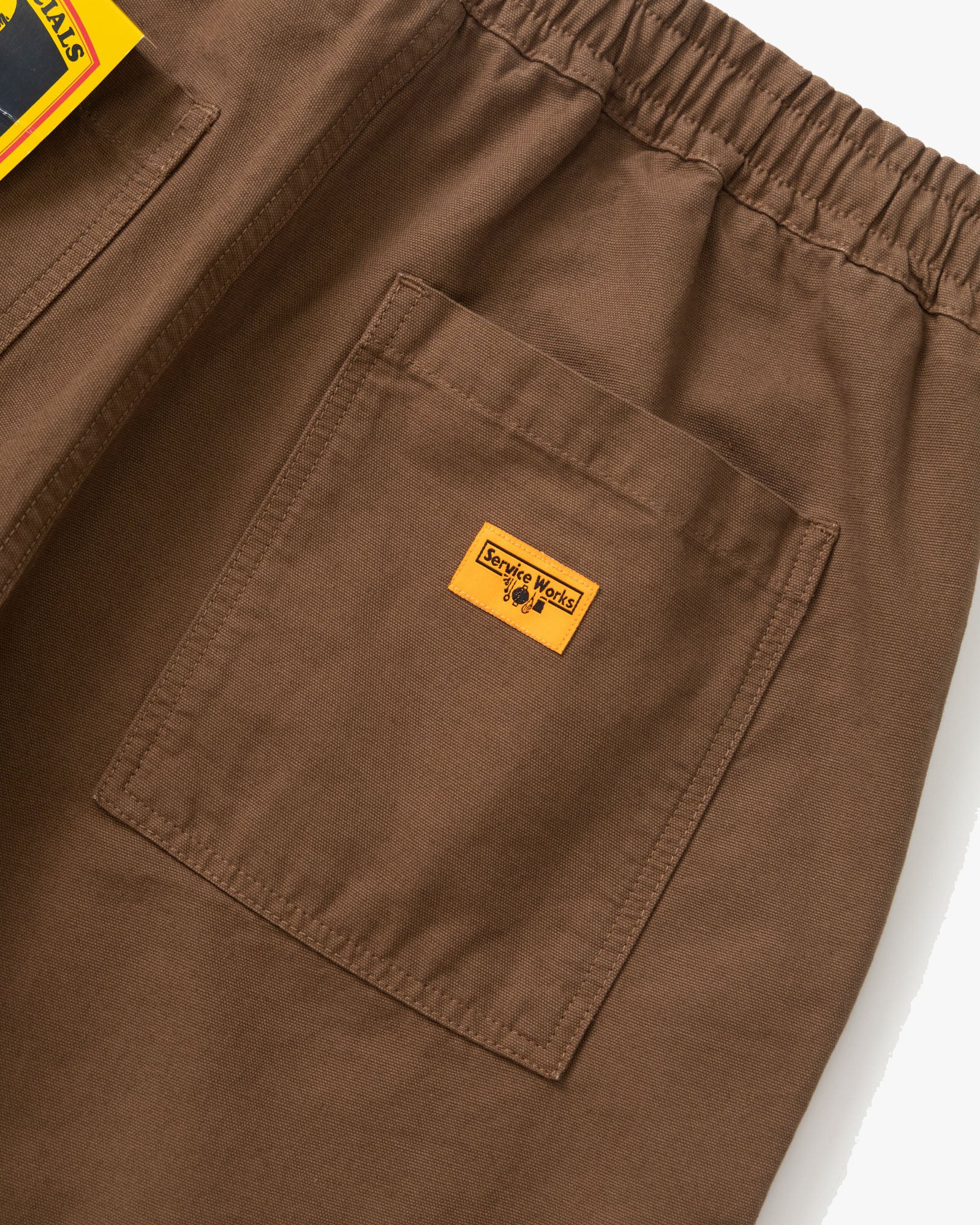 Service Works Classic Canvas Chef Shorts - Bark - Image 6