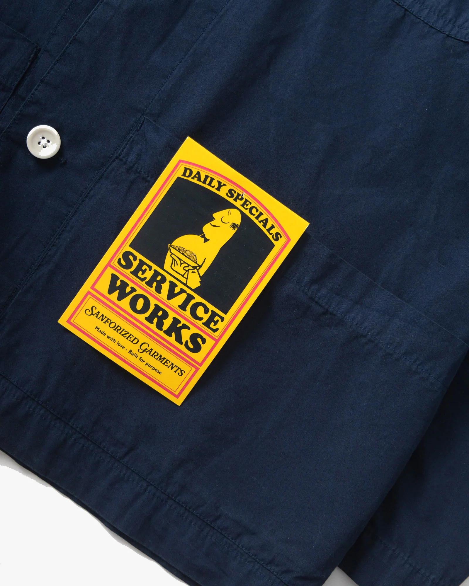 Service Works Easy Chef Shirt - Navy - Image 3