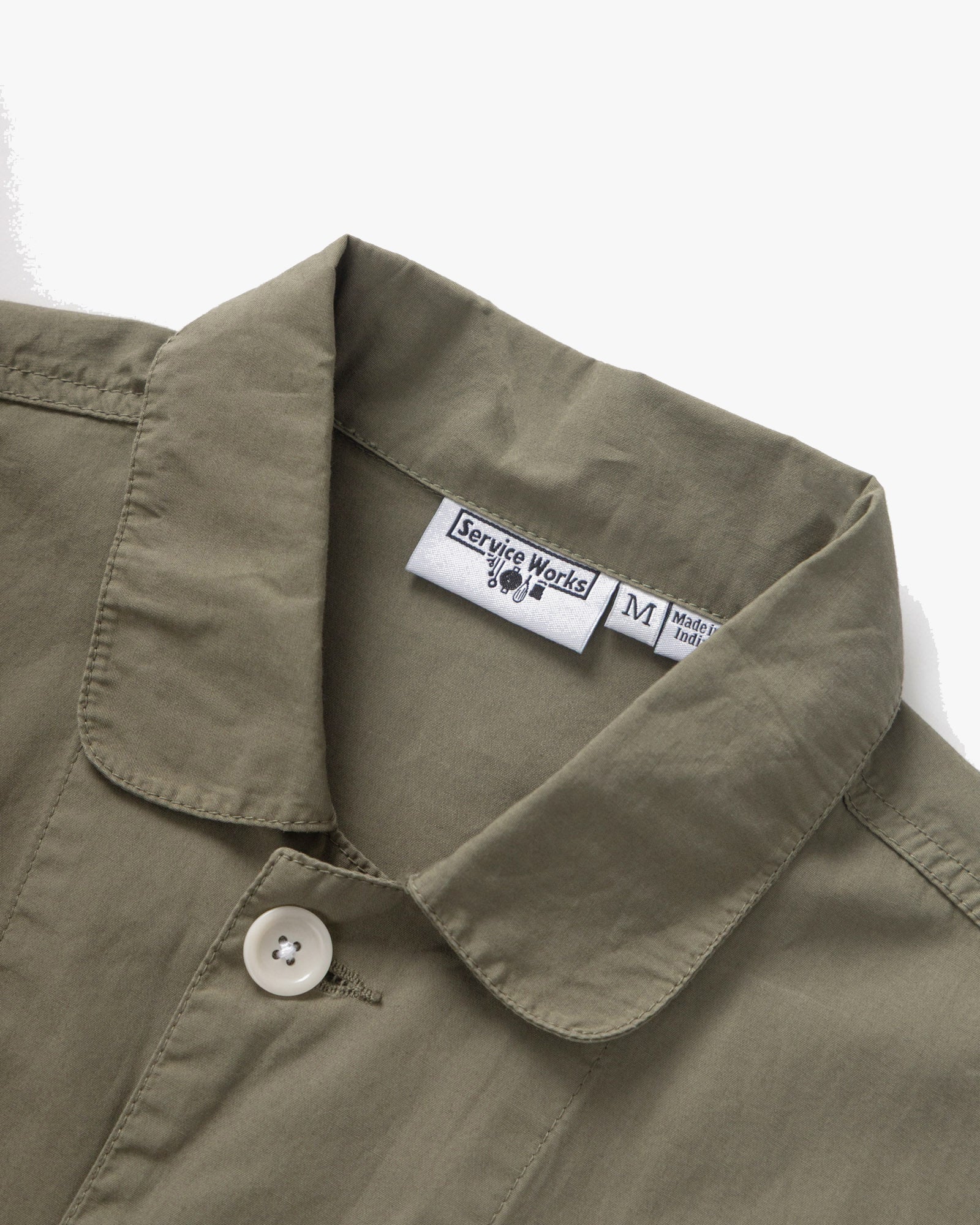 Service Works Easy Chef Shirt - Olive - Image 6