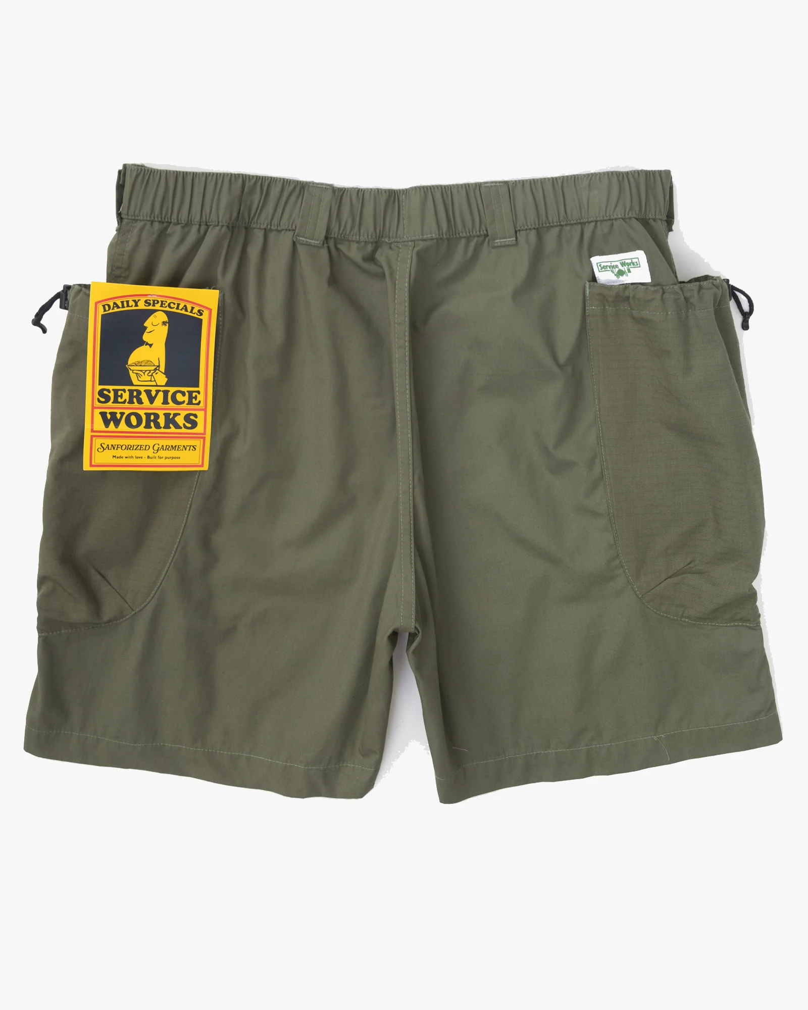 Service Works Gardener Shorts - Olive