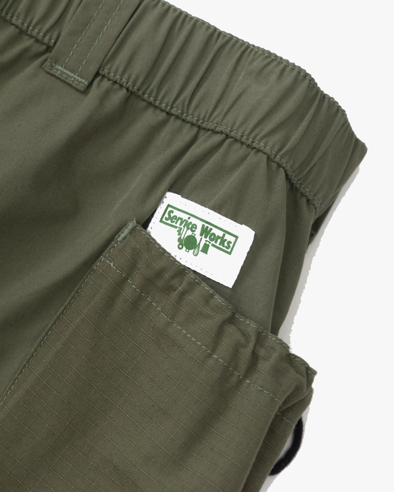 Service Works Gardener Shorts - Olive - Image 6