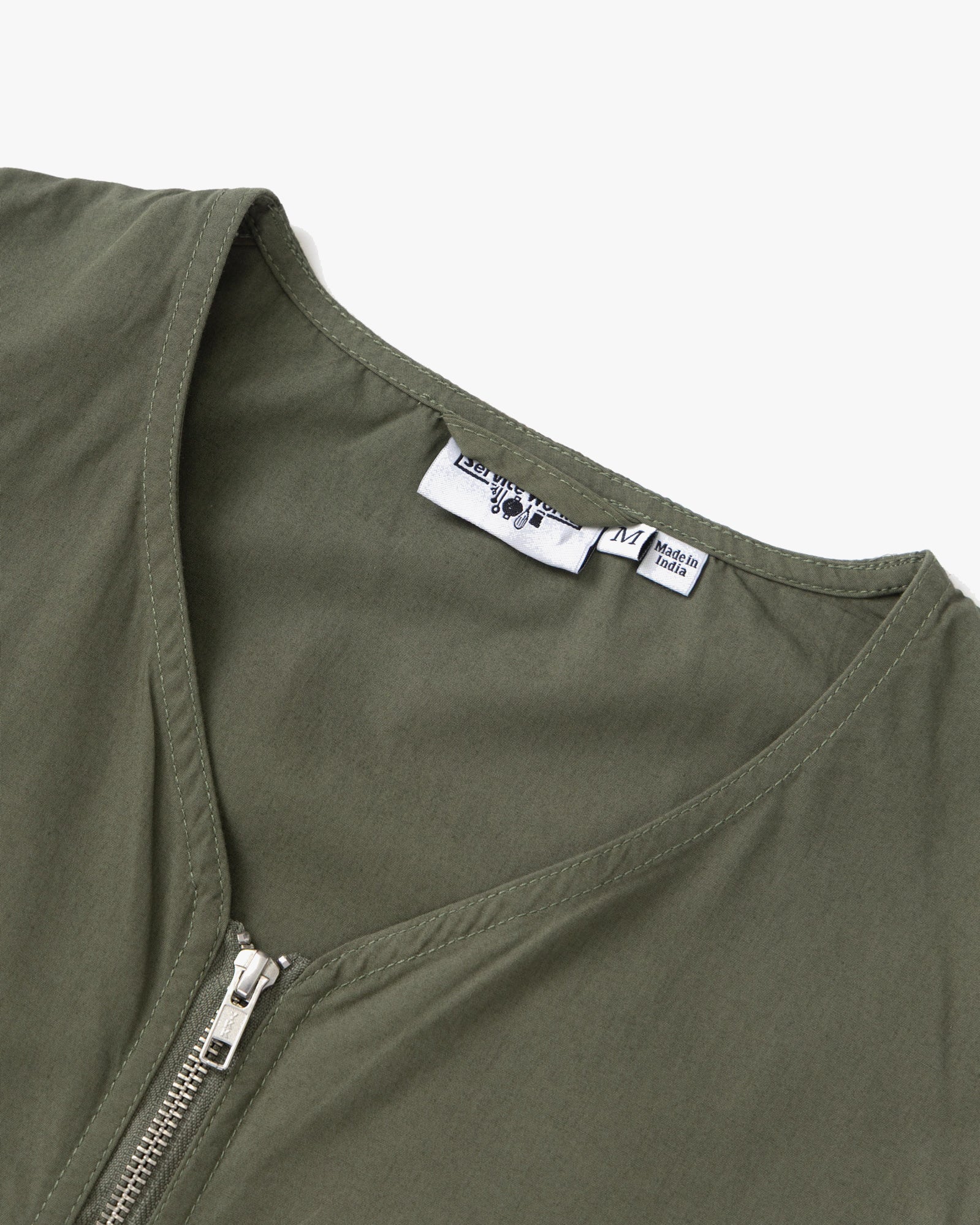 Service Works Gardener Vest - Olive - Image 4
