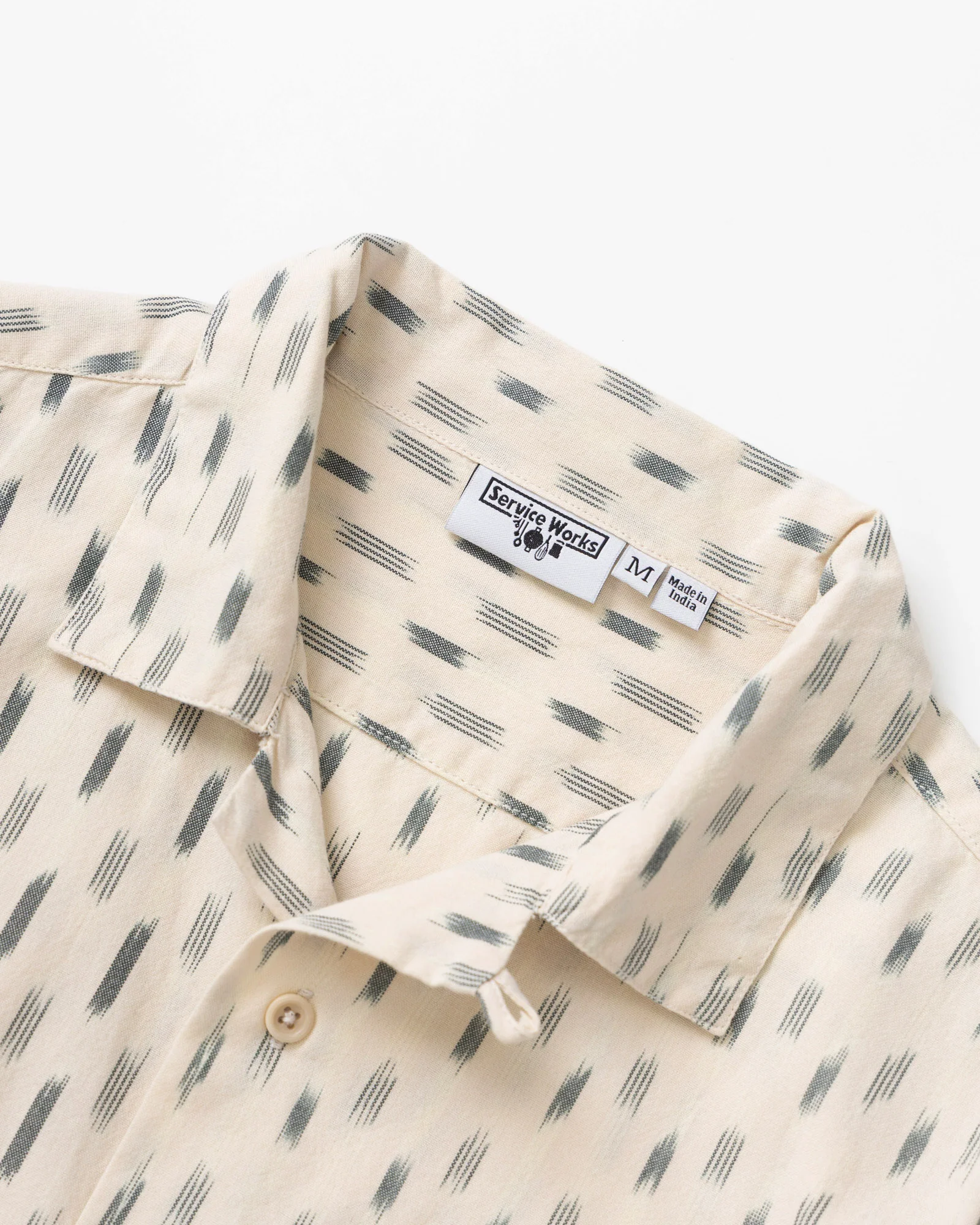 Service Works Ikat Shirt - White - Image 2
