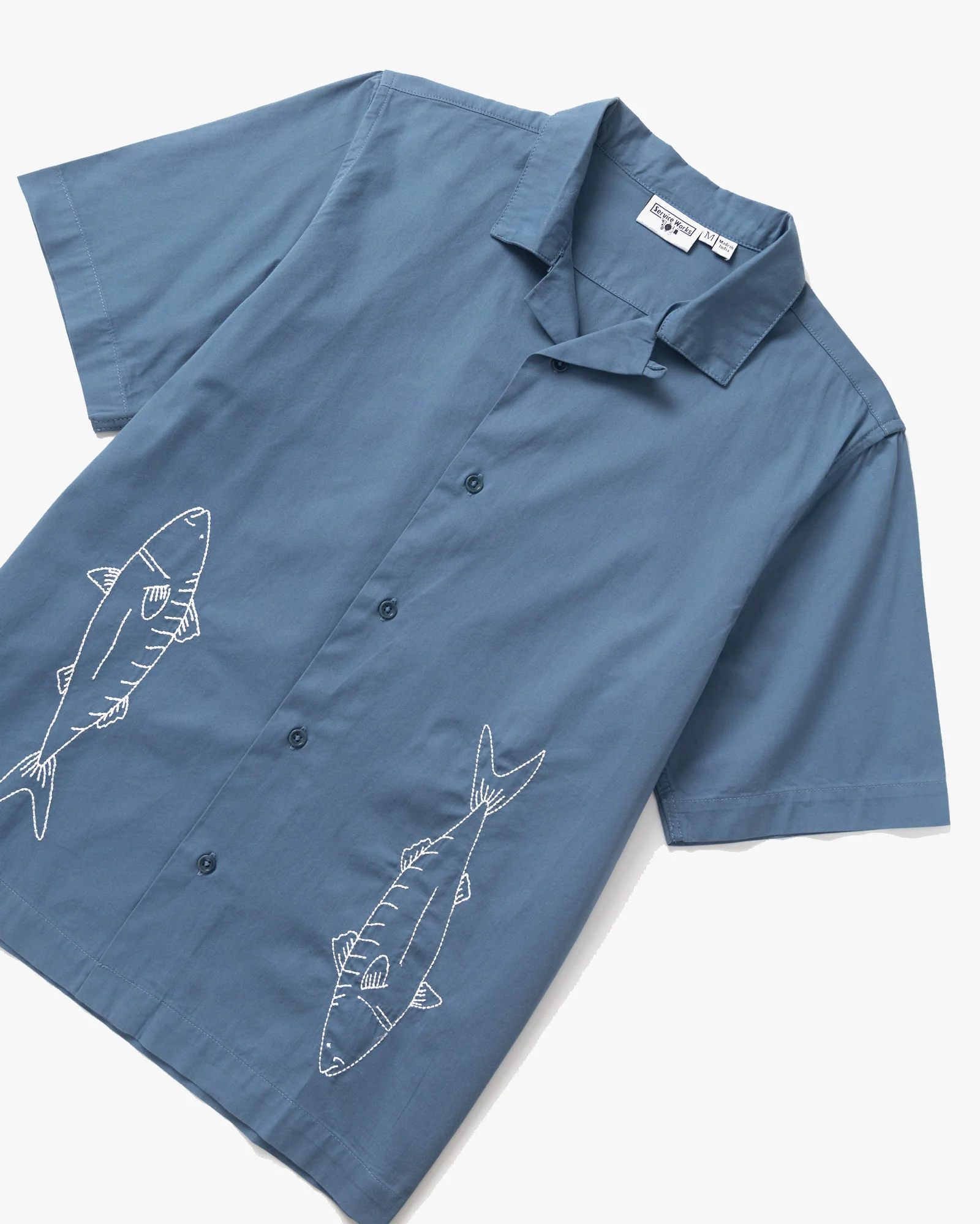Service Works Mackerel Shirt - Slate - Image 3