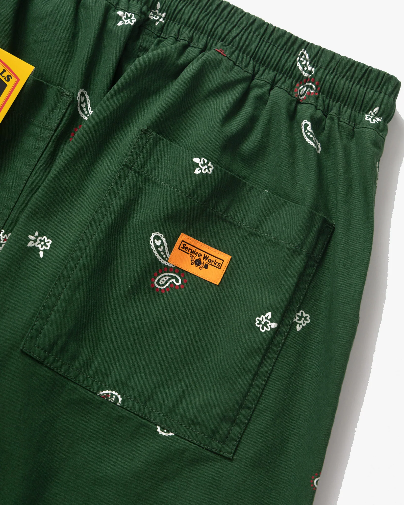 Service Works Paisley Chef Pant - Forest - Image 6