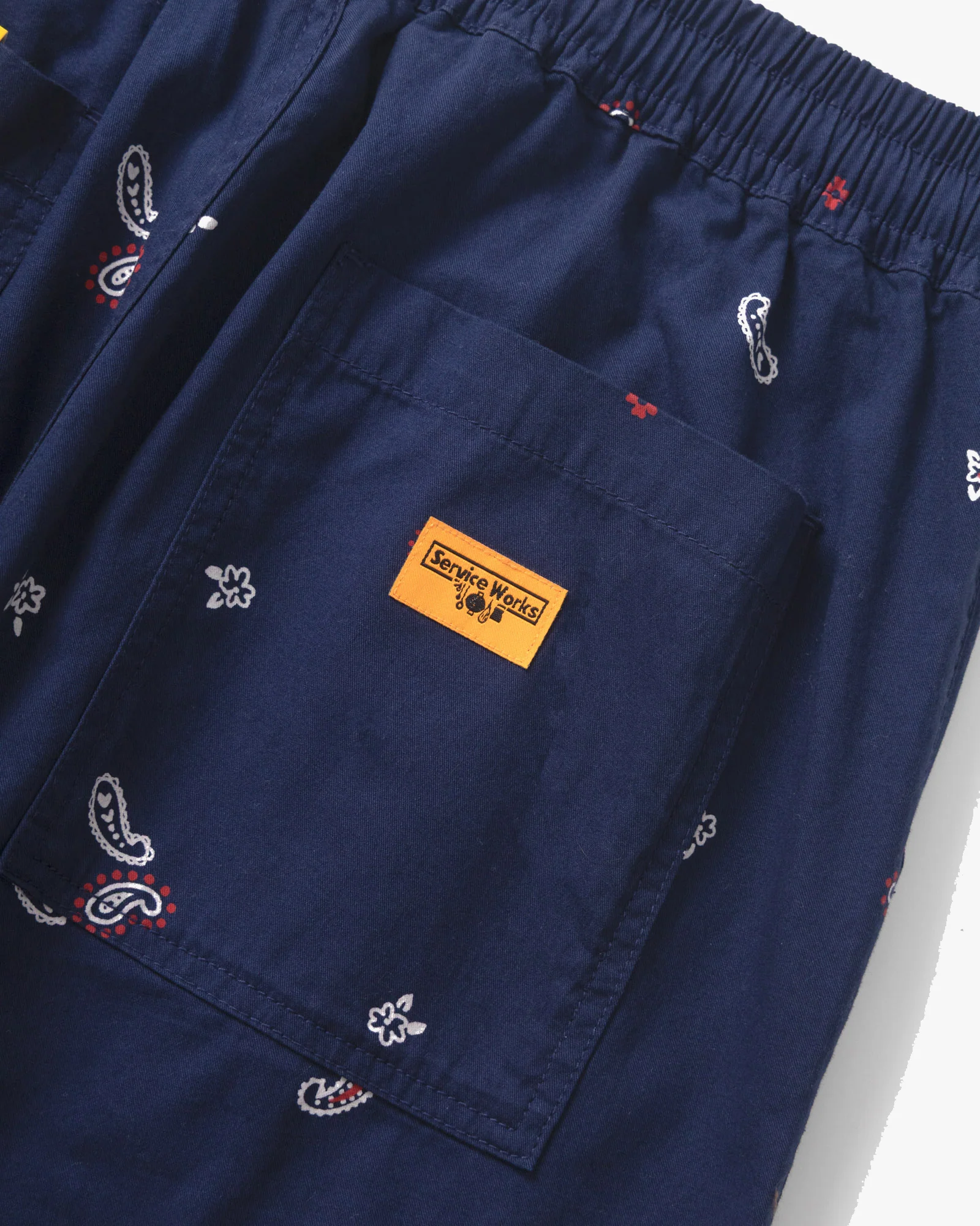 Service Works Paisley Chef Pant - Royal - Image 6