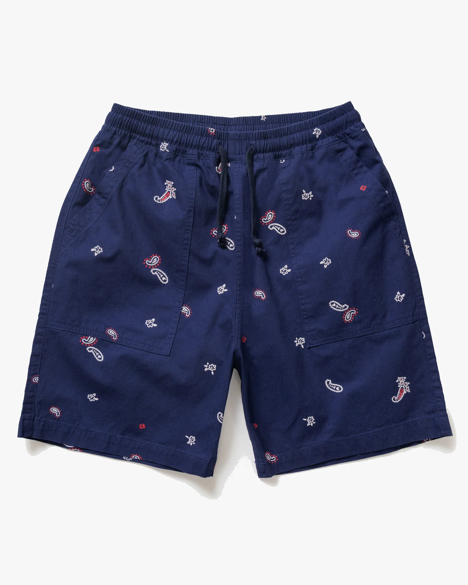 Service Works Paisley Chef Shorts - Royal - Image 2