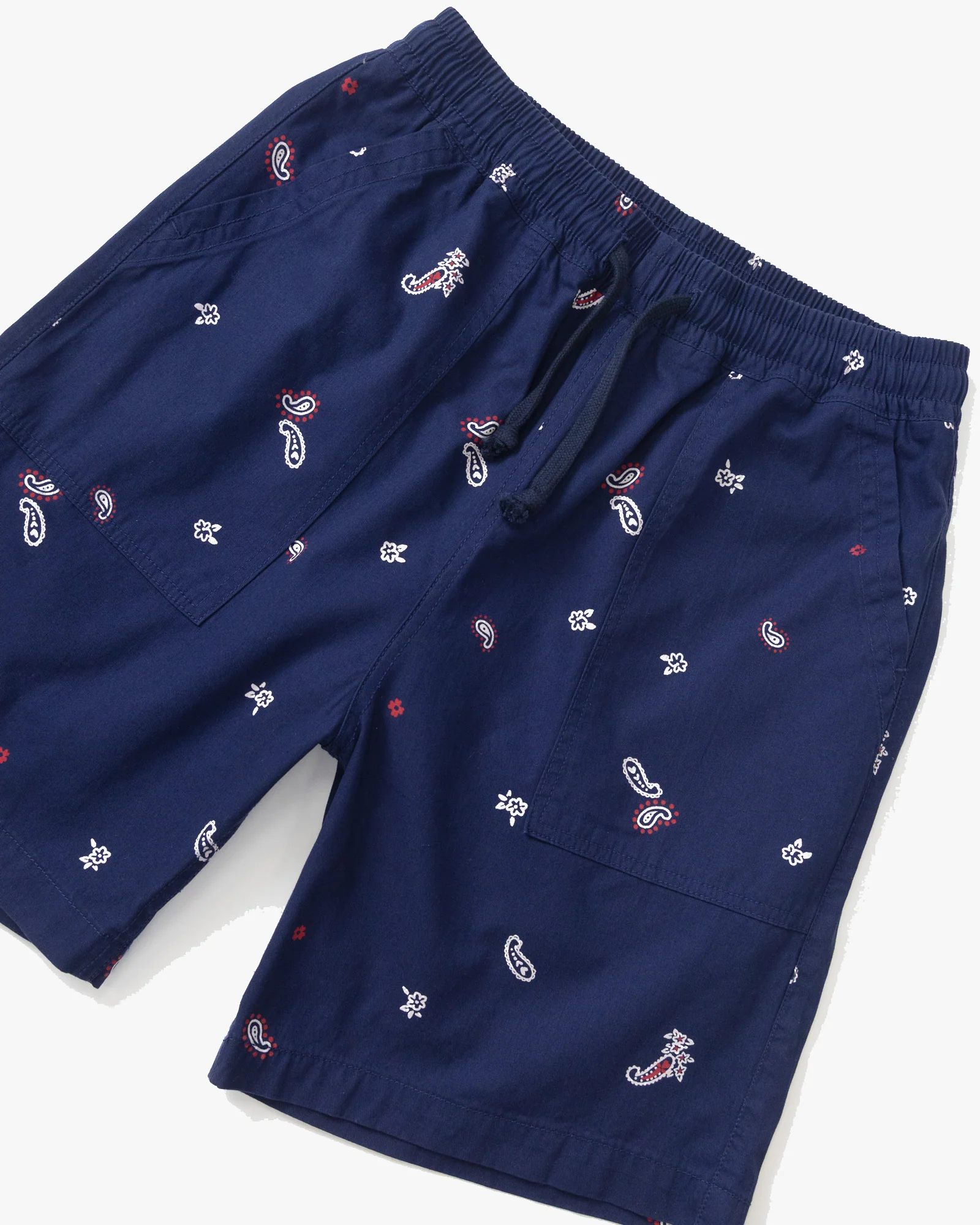 Service Works Paisley Chef Shorts - Royal - Image 4