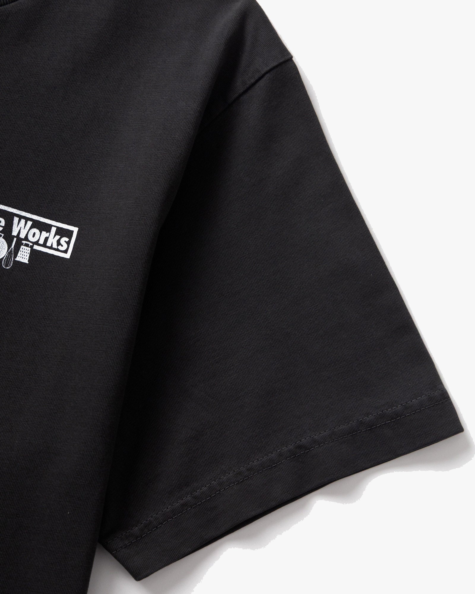 Service Works Pigment Dyed Trademark Tee - Black - Image 4