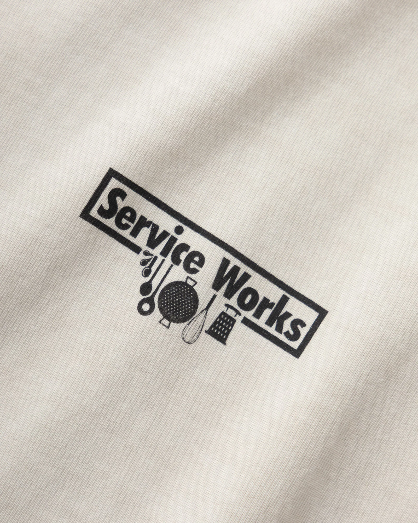Service Works Pigment Dyed Trademark Tee - Natural - Image 2