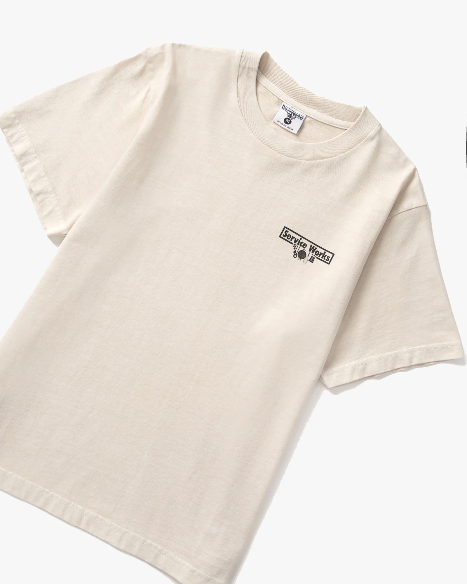 Service Works Pigment Dyed Trademark Tee - Natural - Image 3