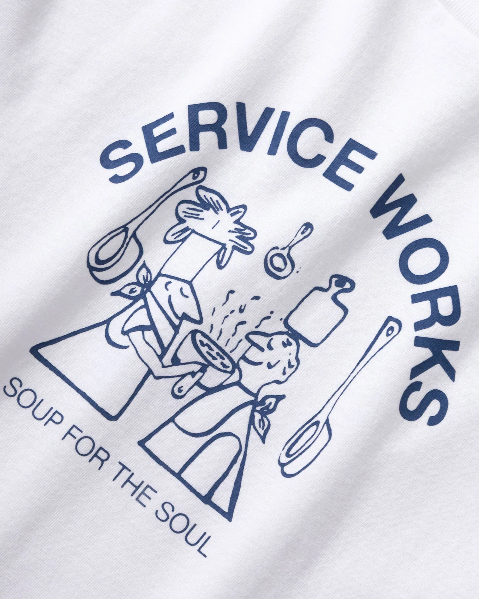 Service Works Soup For The Soul Tee - White - Image 2