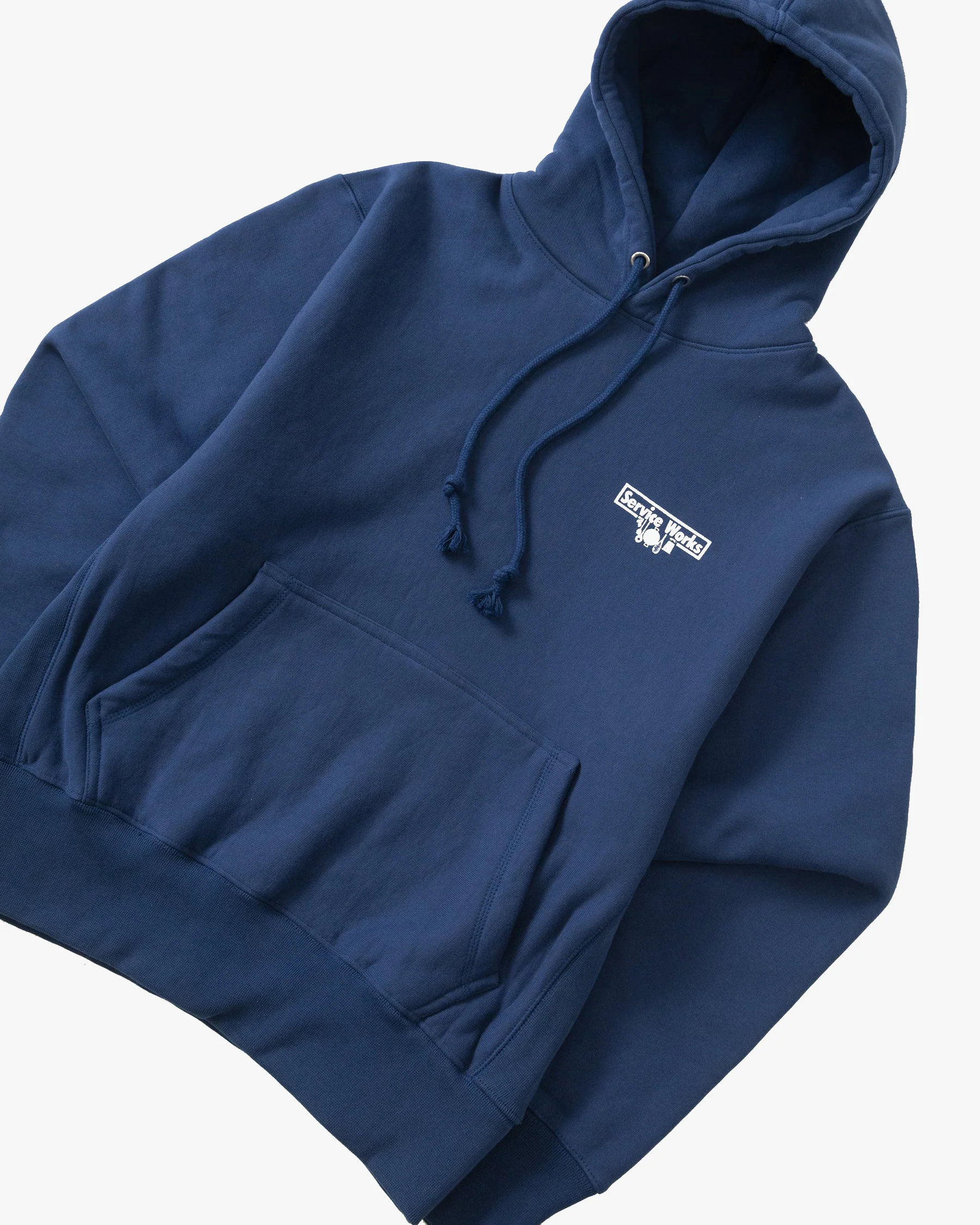 Service Works Trademark Hoodie - Navy - Image 4