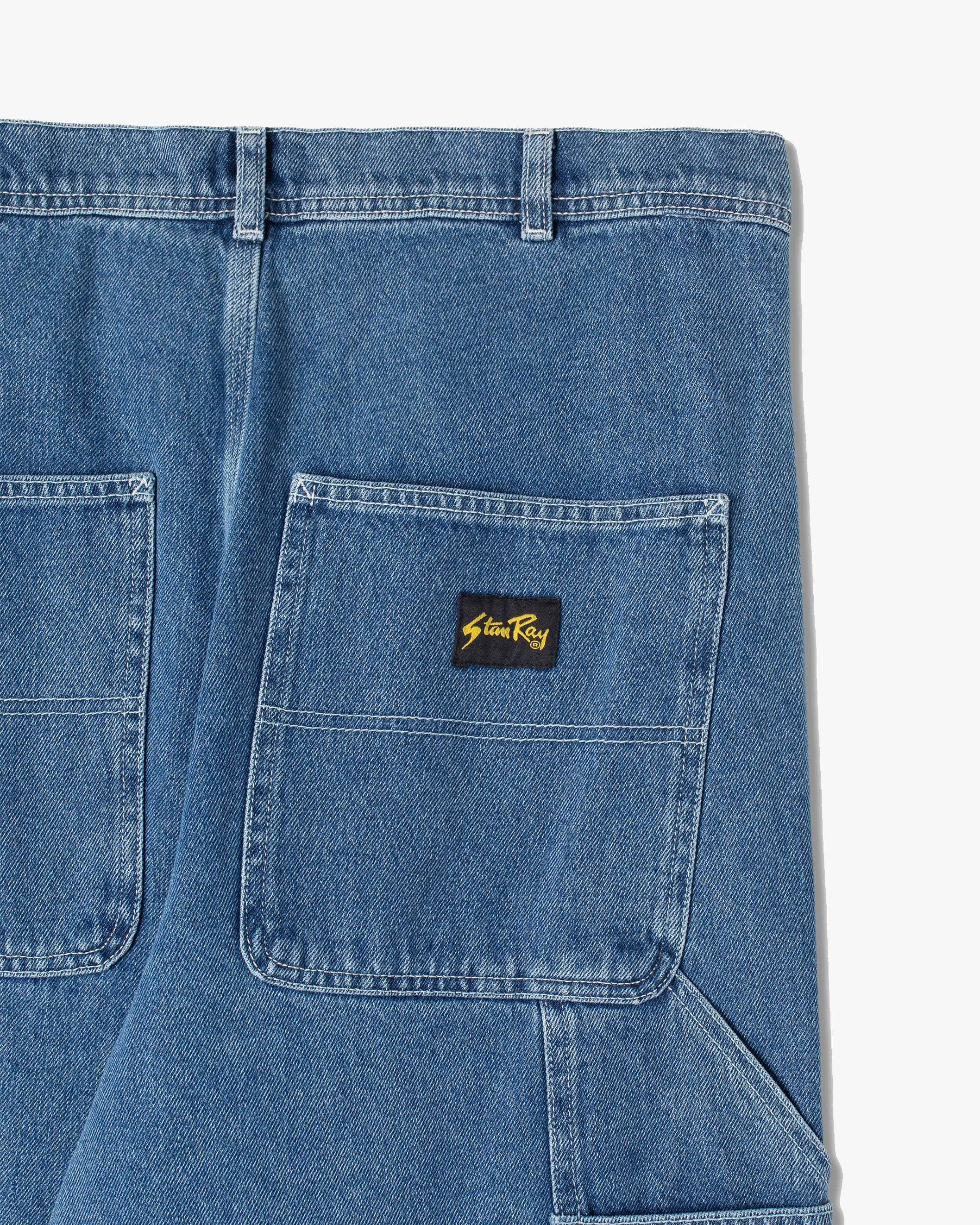 Stan Ray Big Job Painter Loose Fit Jeans - Heavy Stone Wash - Image 5