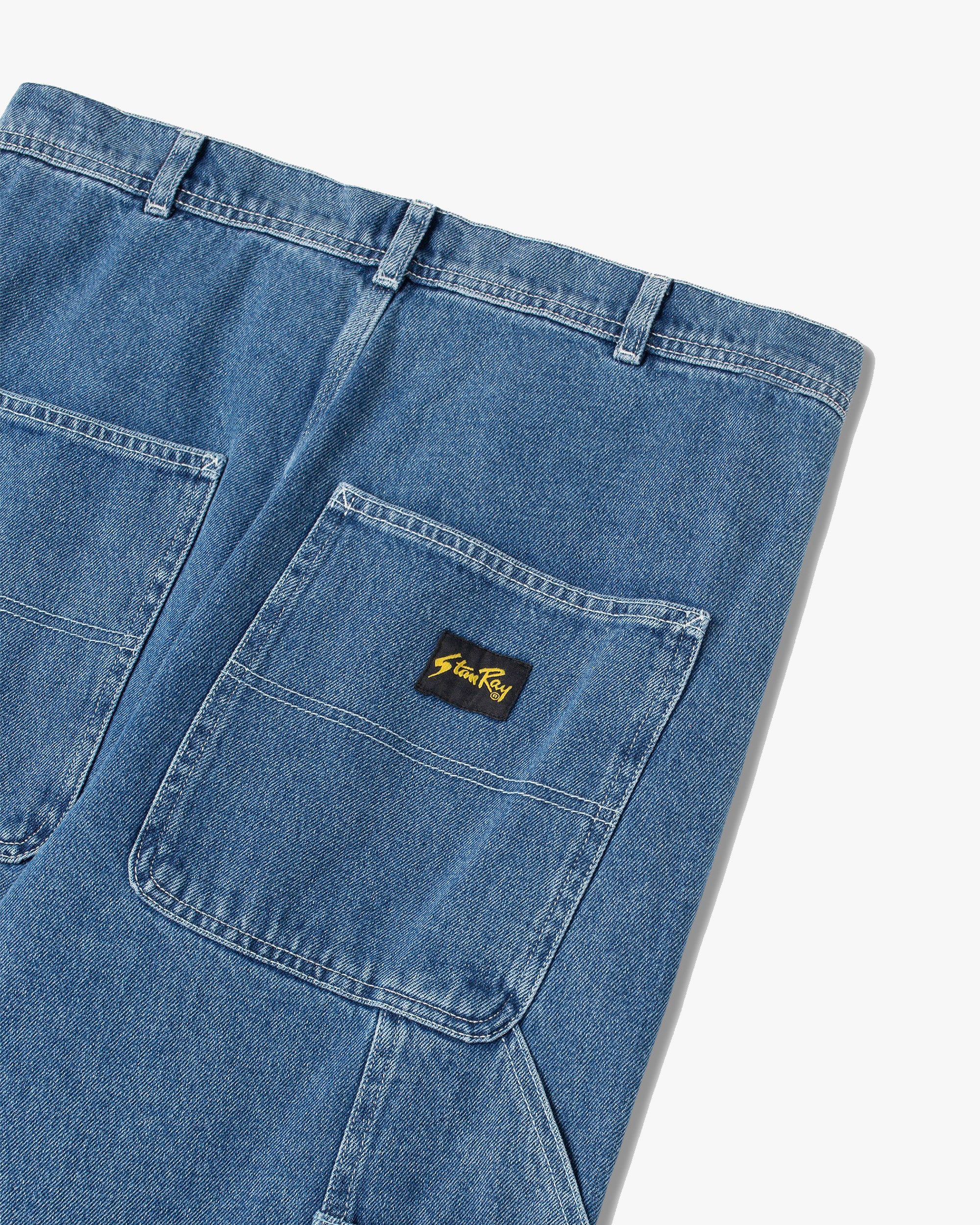 Stan Ray Big Job Painter Loose Fit Jeans - Heavy Stone Wash - Image 6