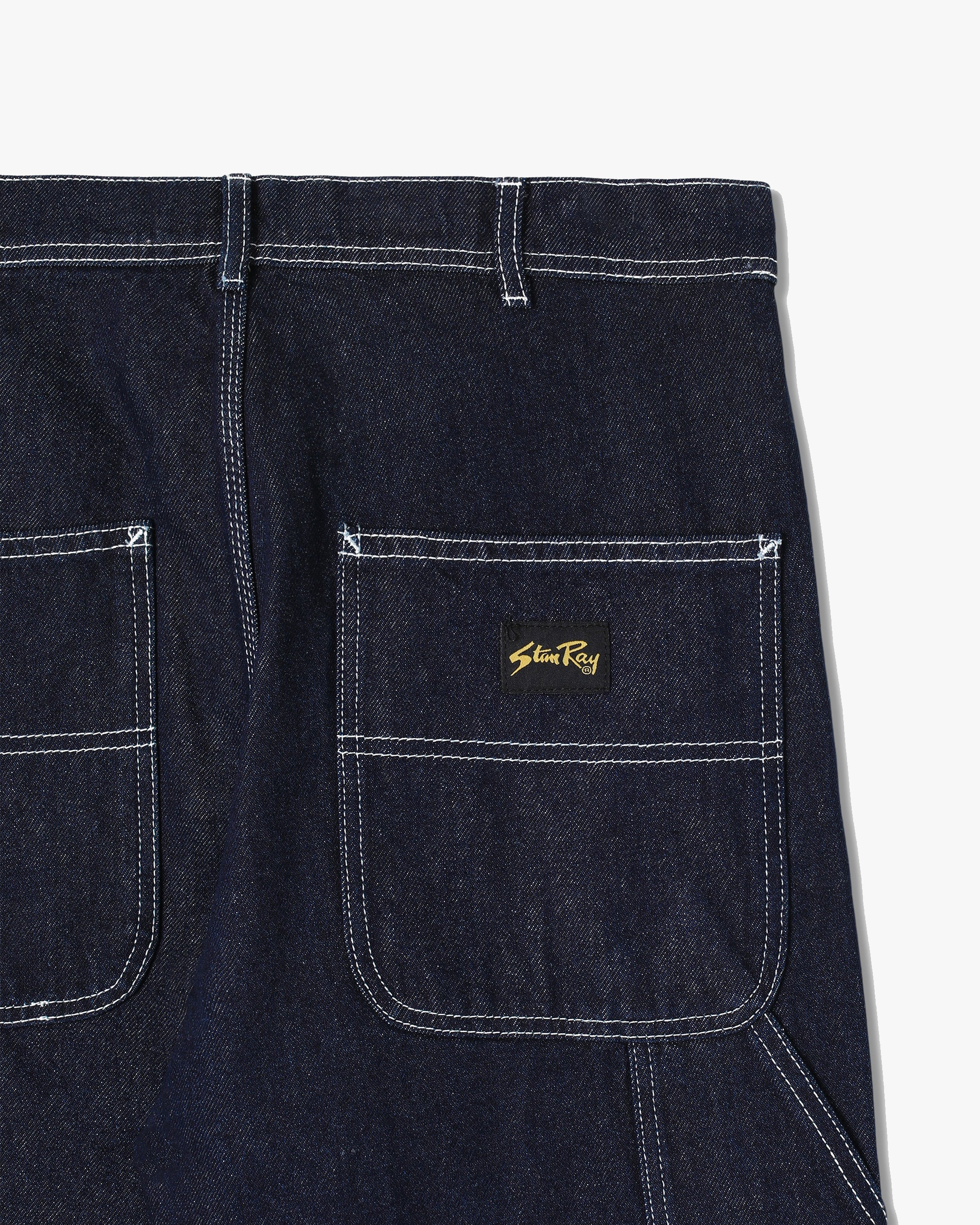 Stan Ray Big Job Painter Loose Fit Jeans - Single Rinse Denim - Image 6