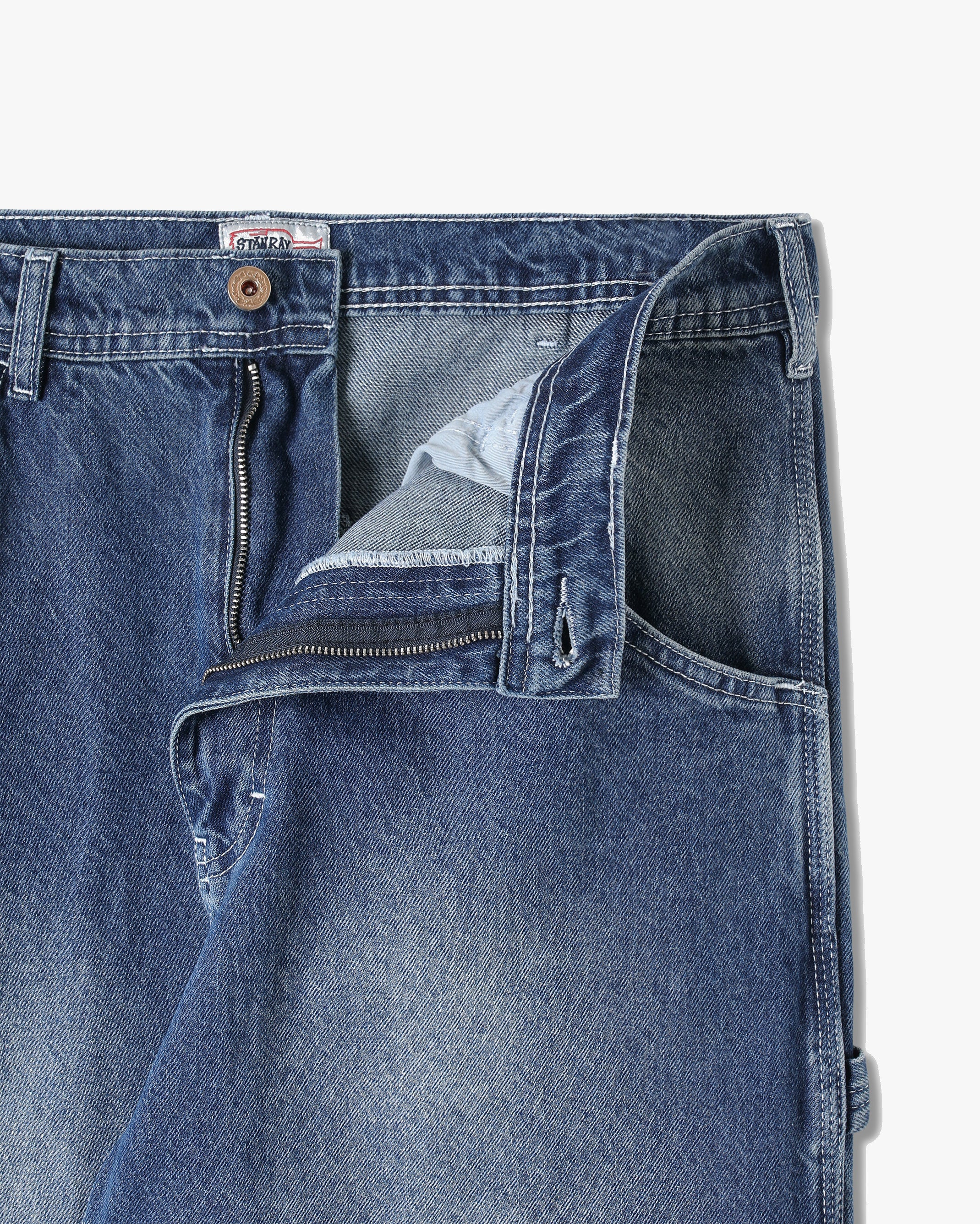Stan Ray OG Painter Relaxed Fit Jeans - 70's Stone Denim - Image 5