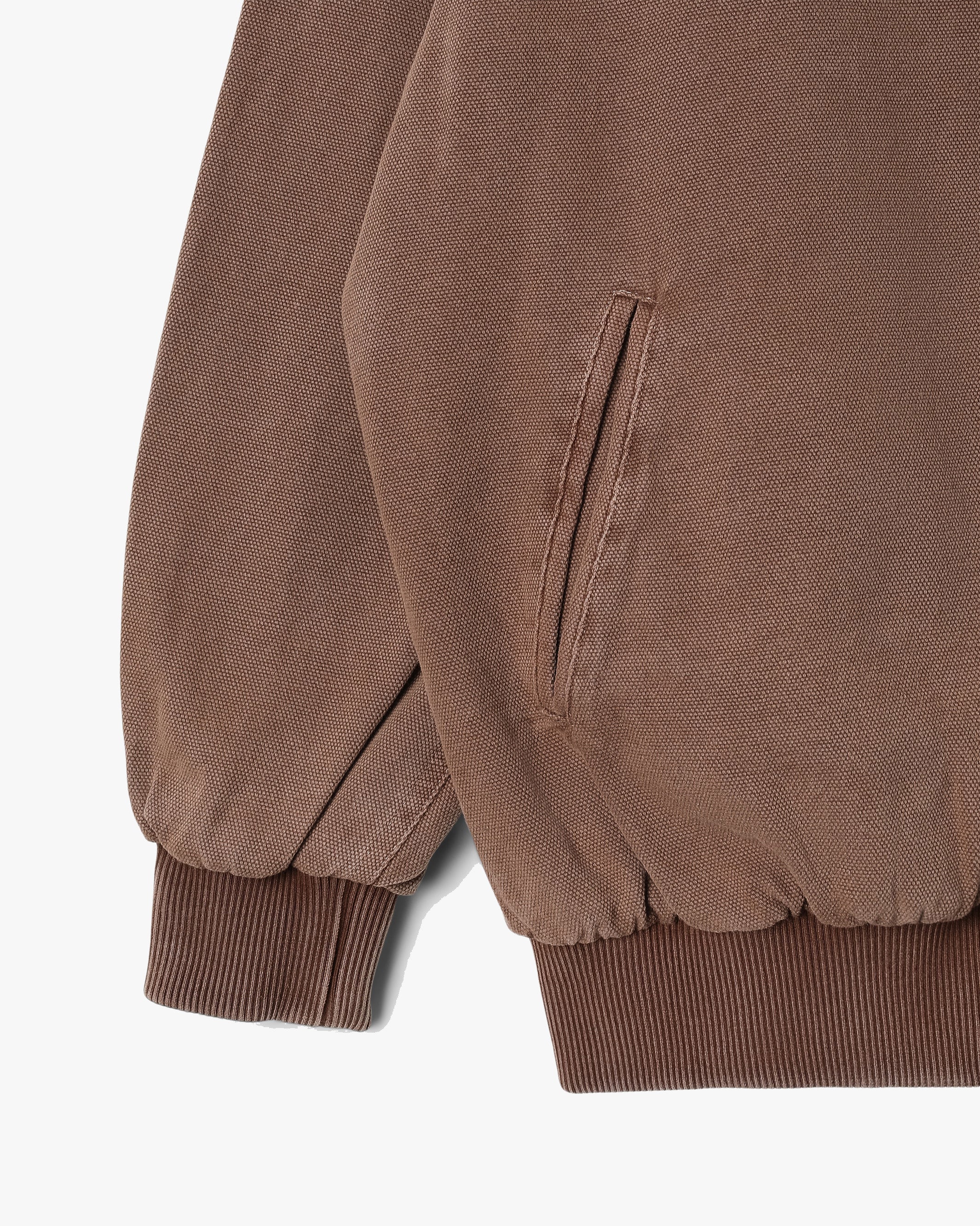 Stan Ray Roughneck Collared Bomber Jacket - Washed Acorn - Image 4