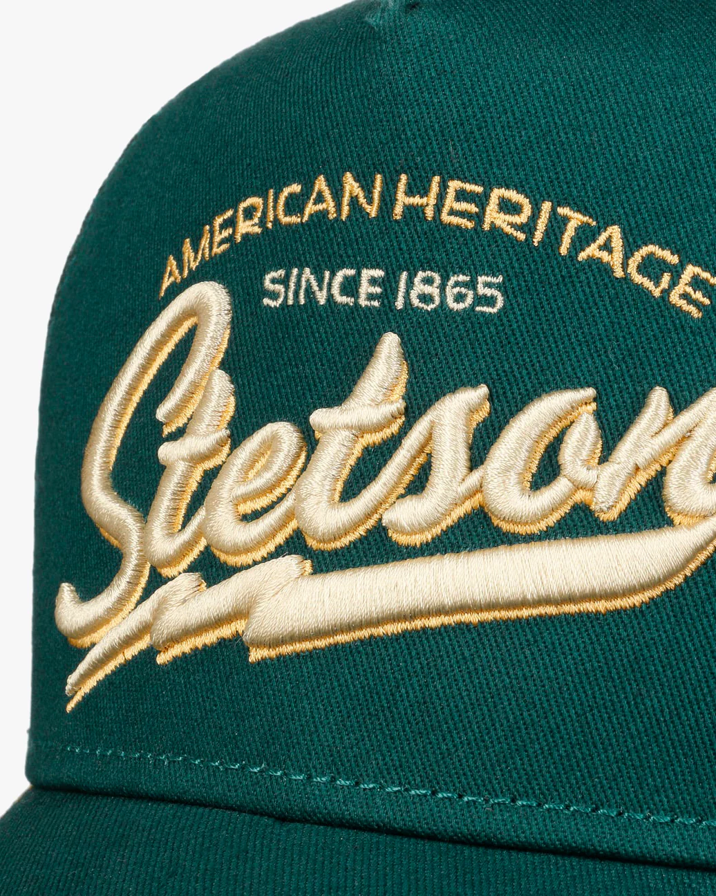 Stetson American Heritage Classic Trucker Cap - Dark Forest - Image 2