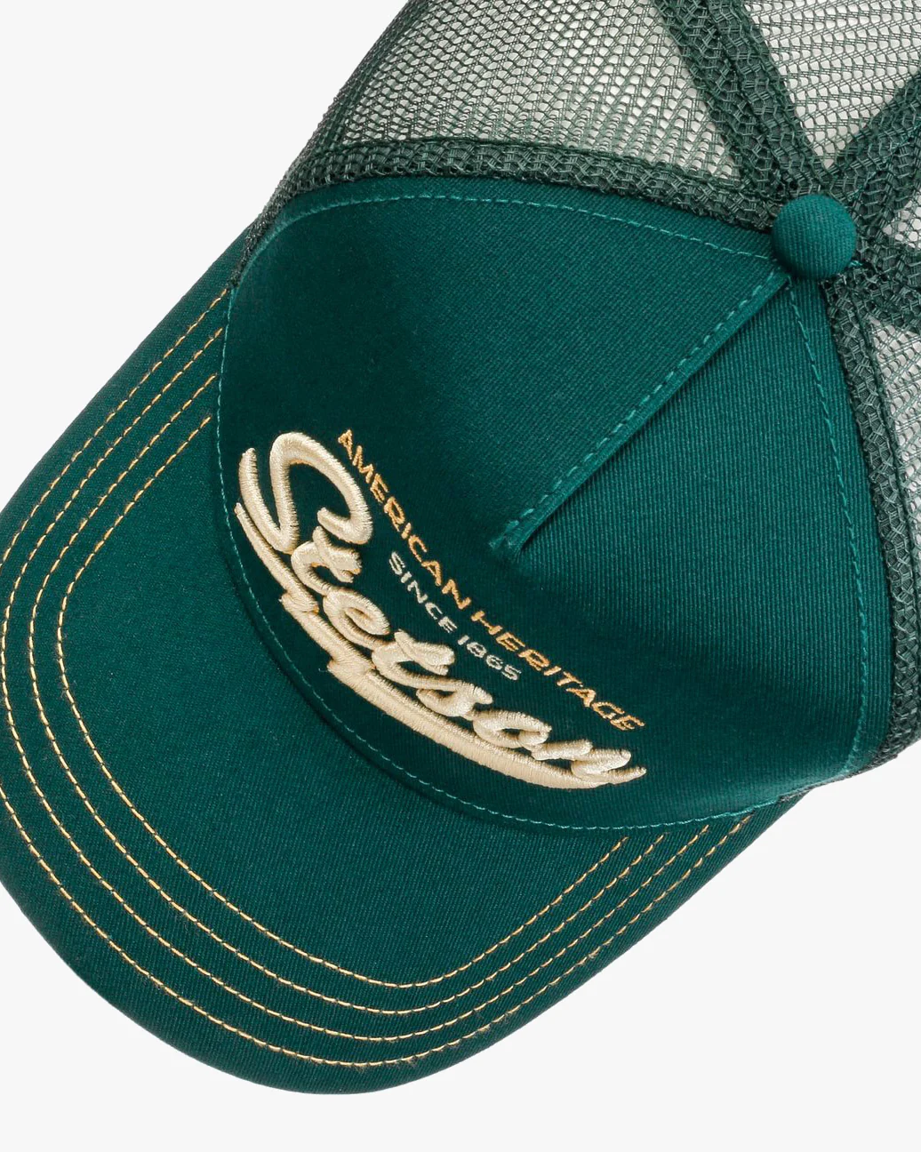 Stetson American Heritage Classic Trucker Cap - Dark Forest - Image 3