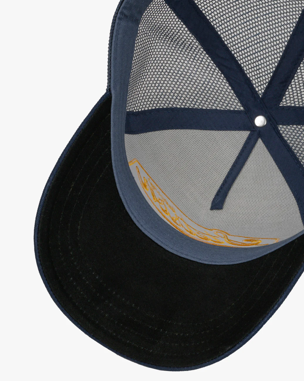 Stetson American Heritage Trucker Cap - Blue / White - Image 4