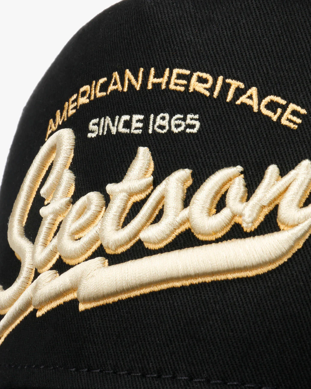 Stetson American Heritage Classic Trucker Cap - Black - Image 3