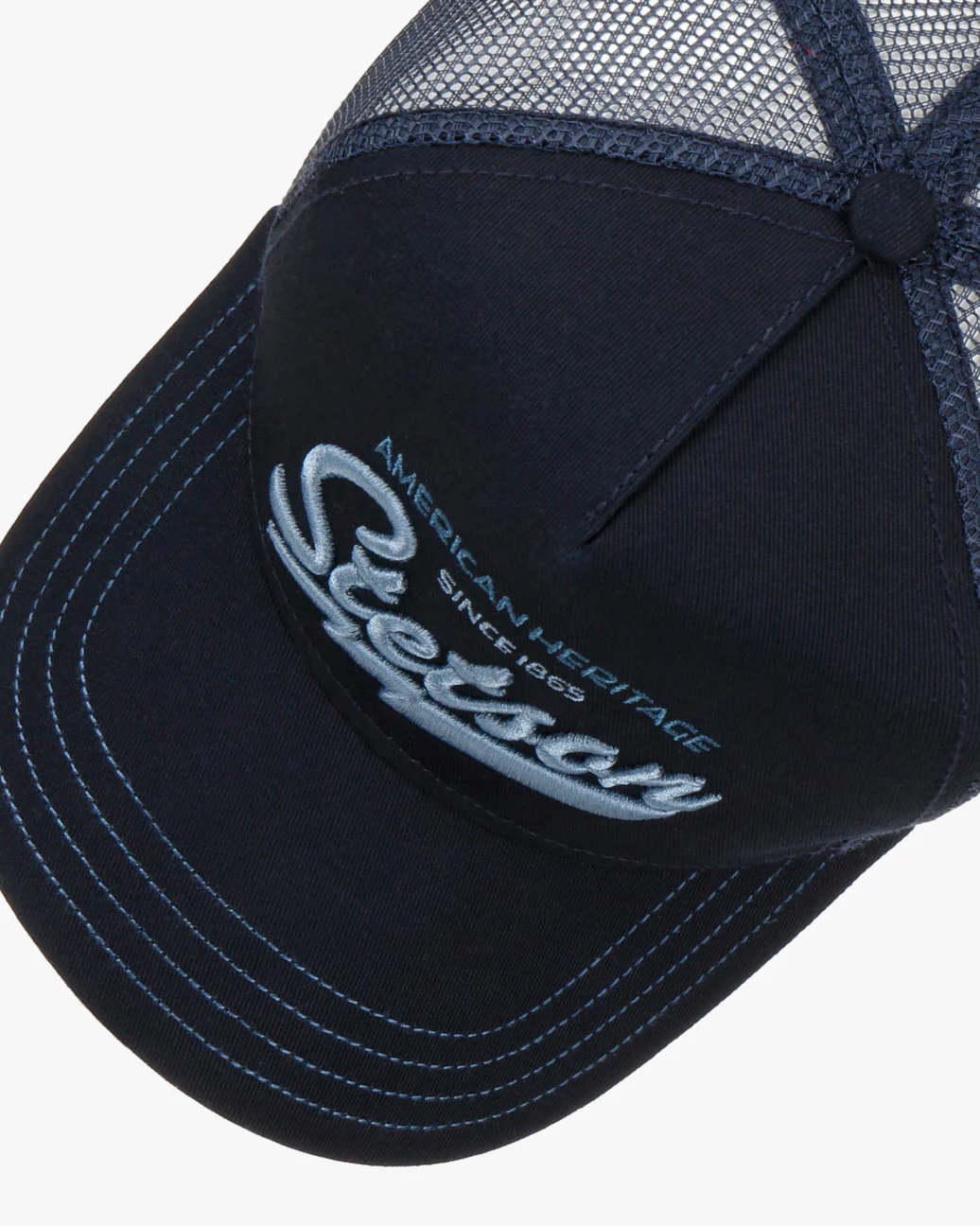 Stetson American Heritage Classic Trucker Cap - Navy - Image 3