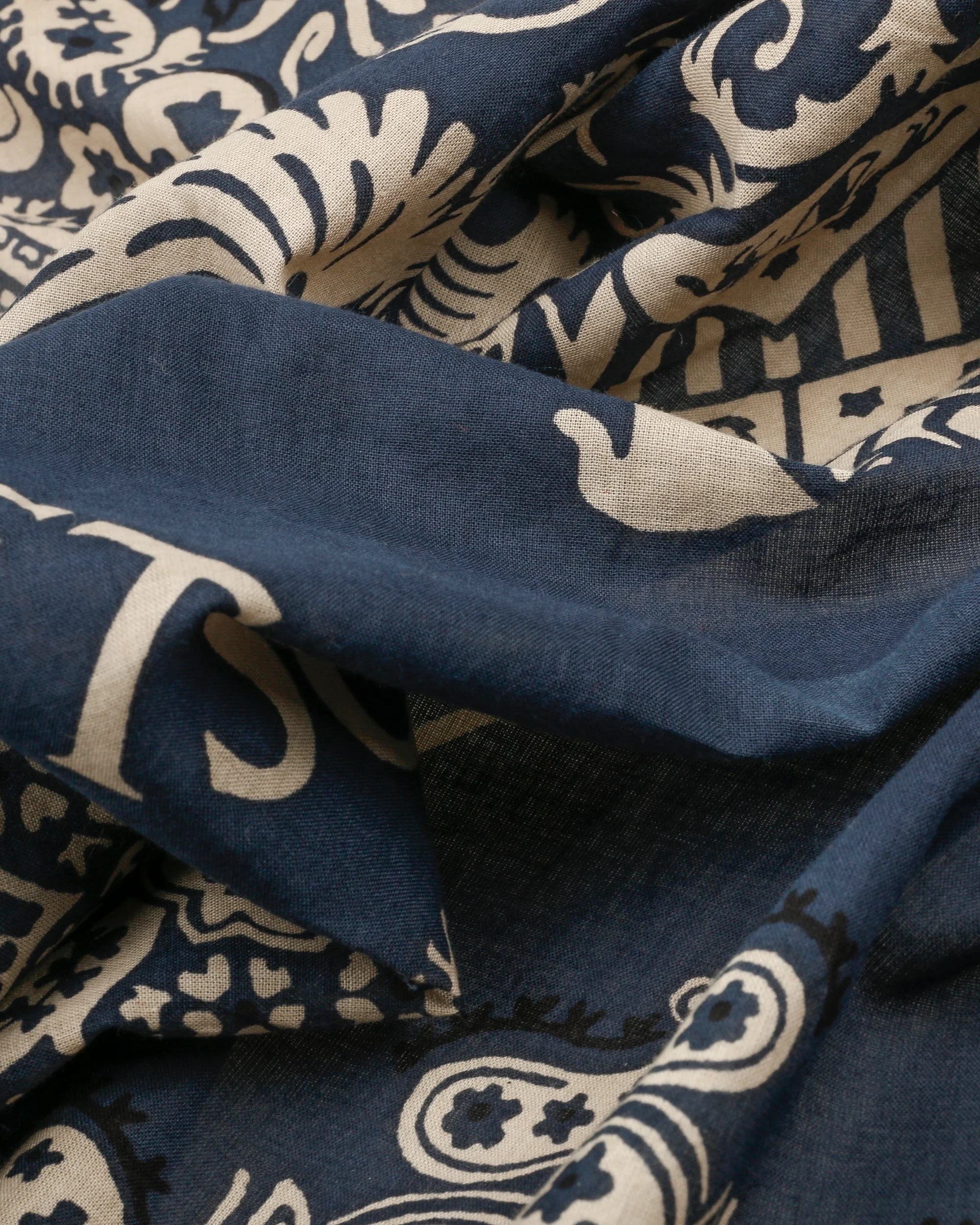 Stetson Cotton Bandana - Navy - Image 2