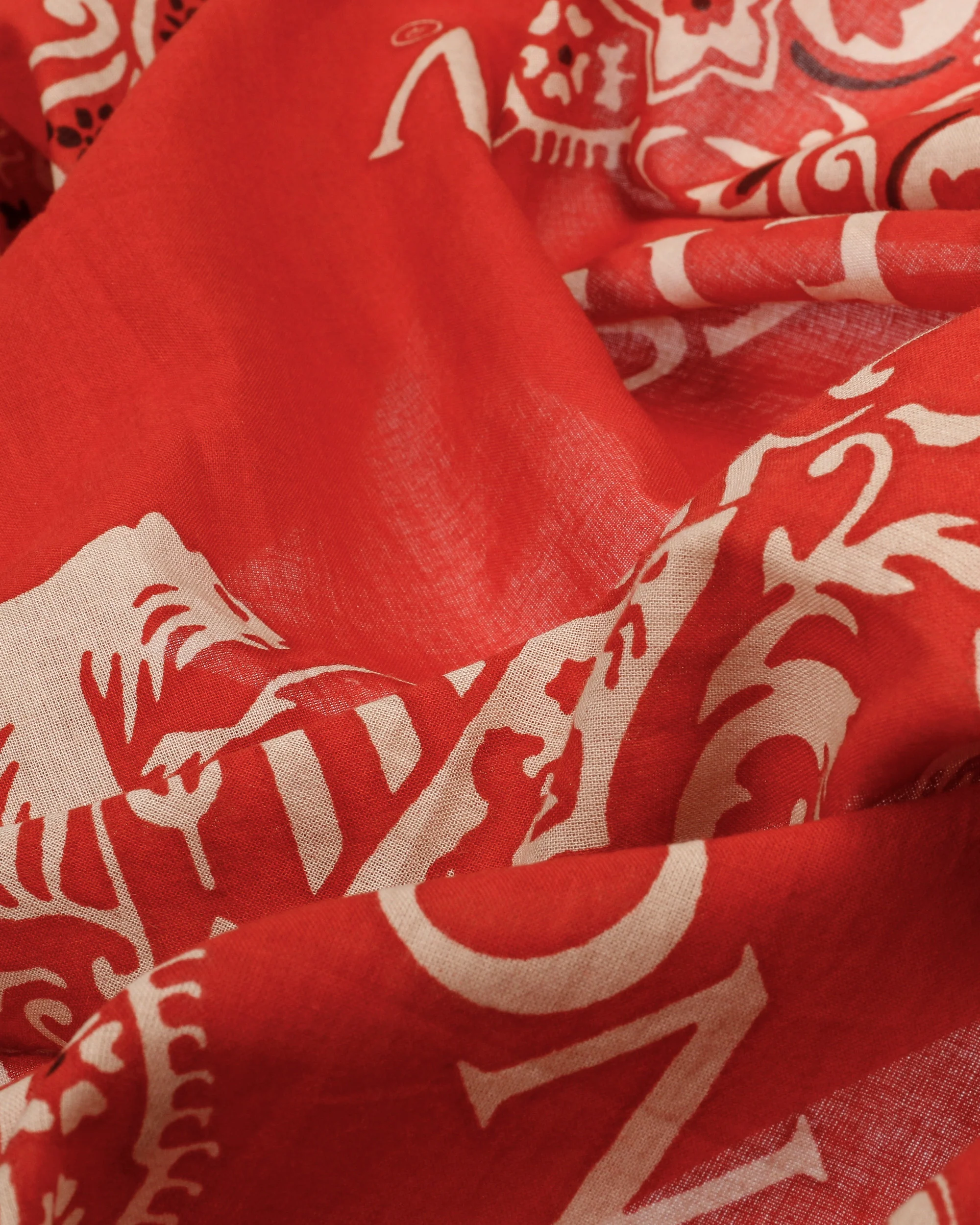 Stetson Cotton Bandana - Red - Image 2