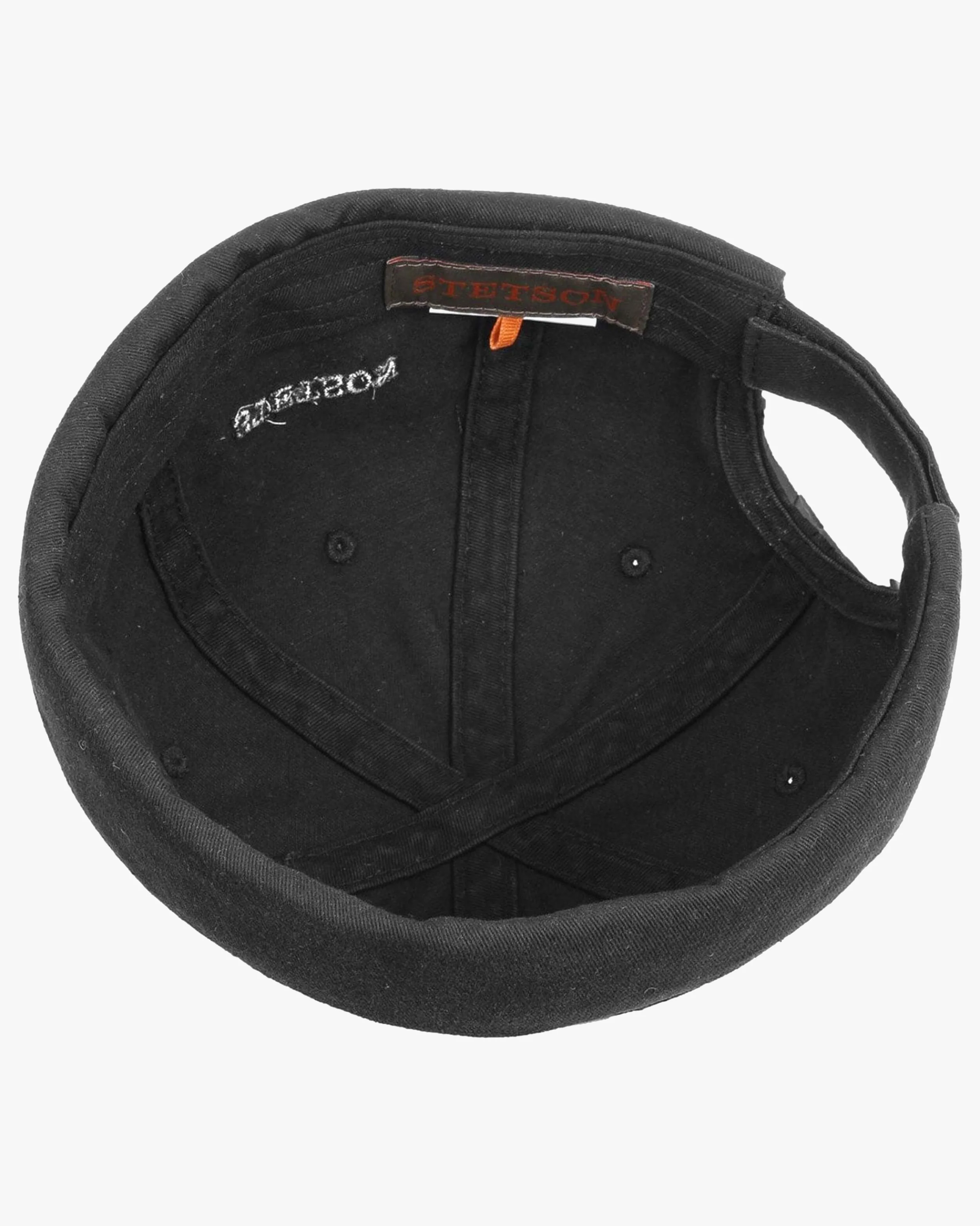 Stetson Cotton Docker Cap - Black - Image 4