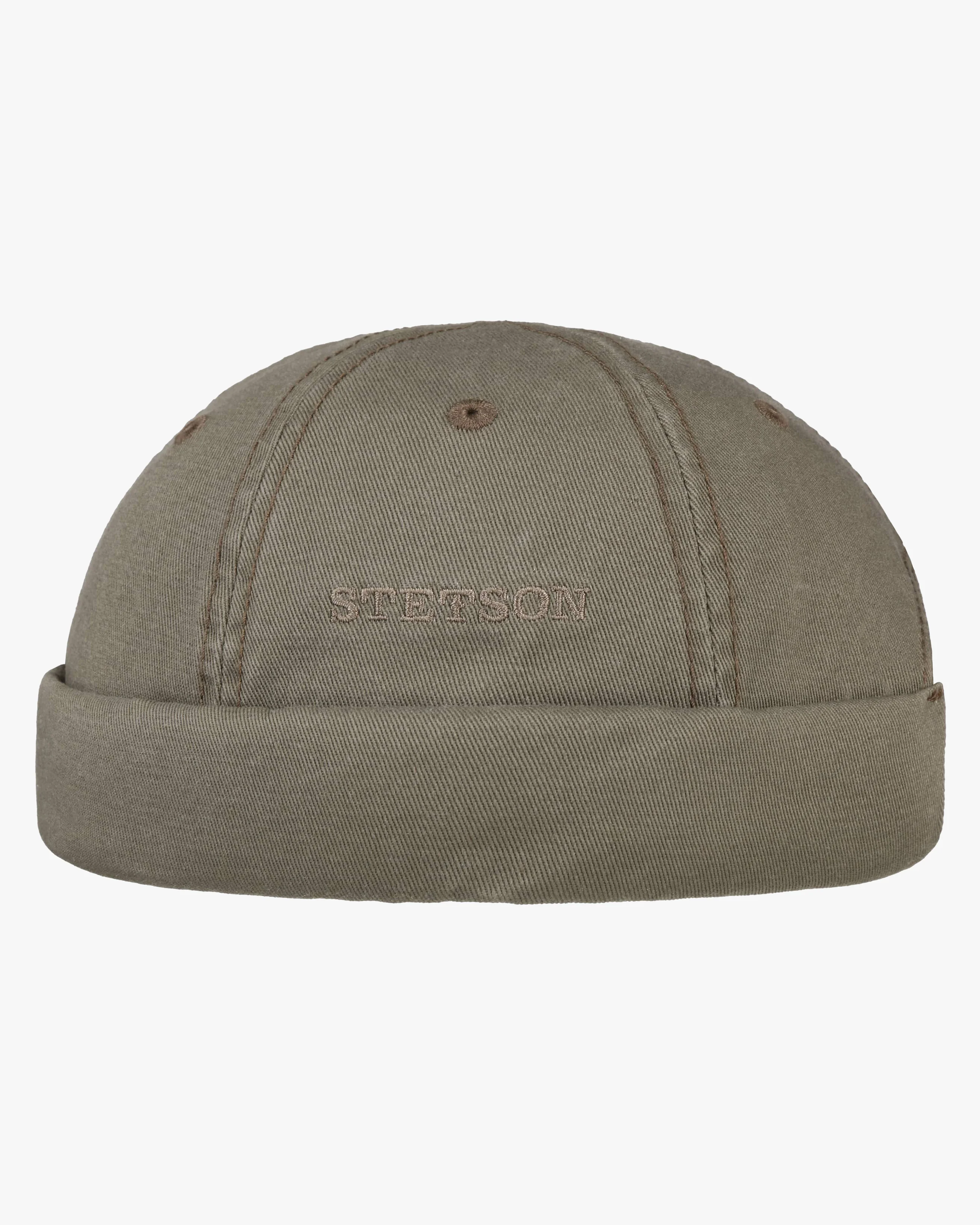Stetson Cotton Docker Cap - Olive