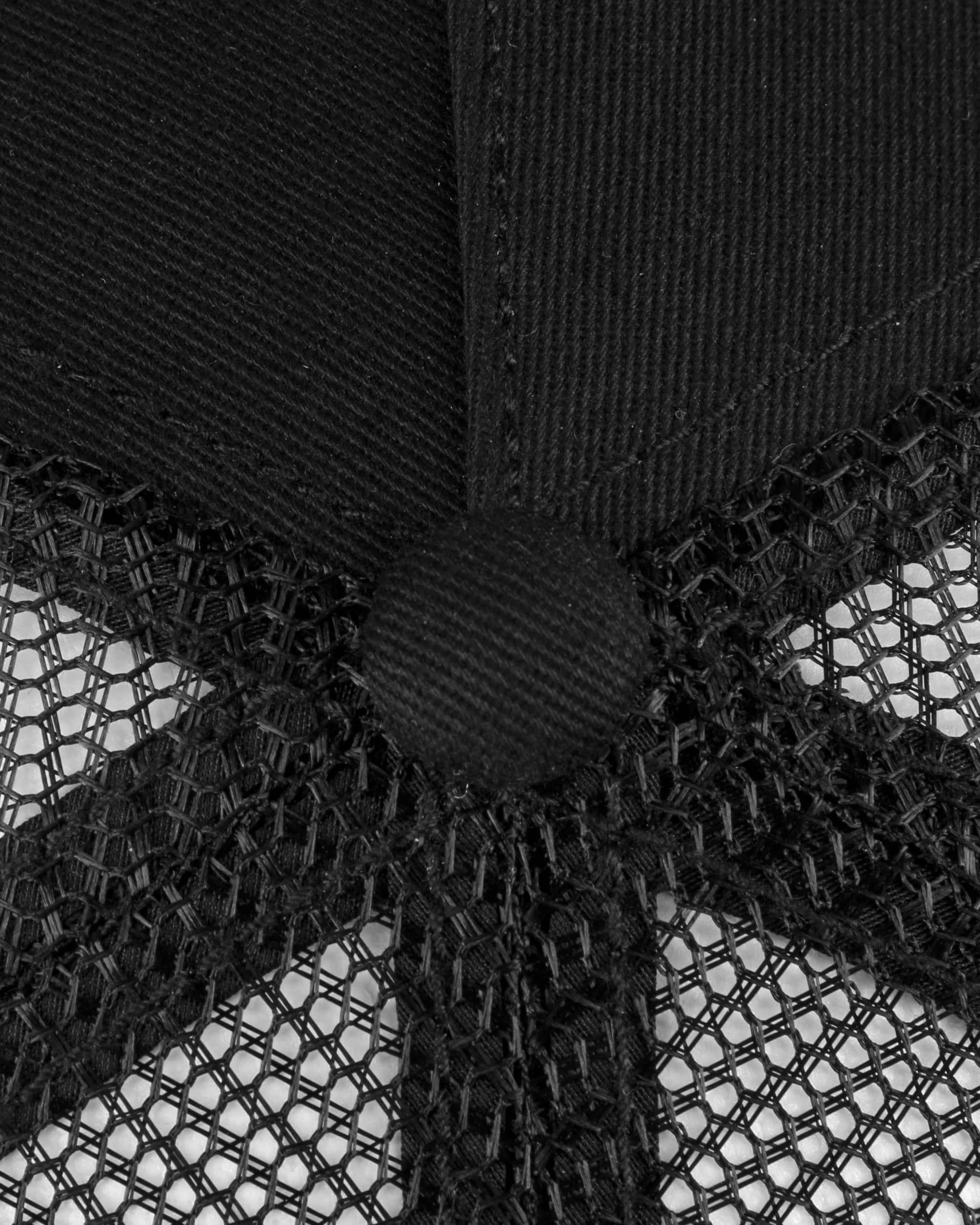 Stetson Cotton Trucker Cap - Black - Image 5