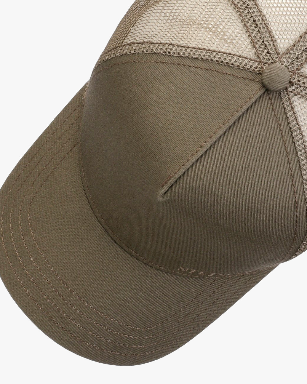 Stetson Cotton Trucker Cap - Olive - Image 3