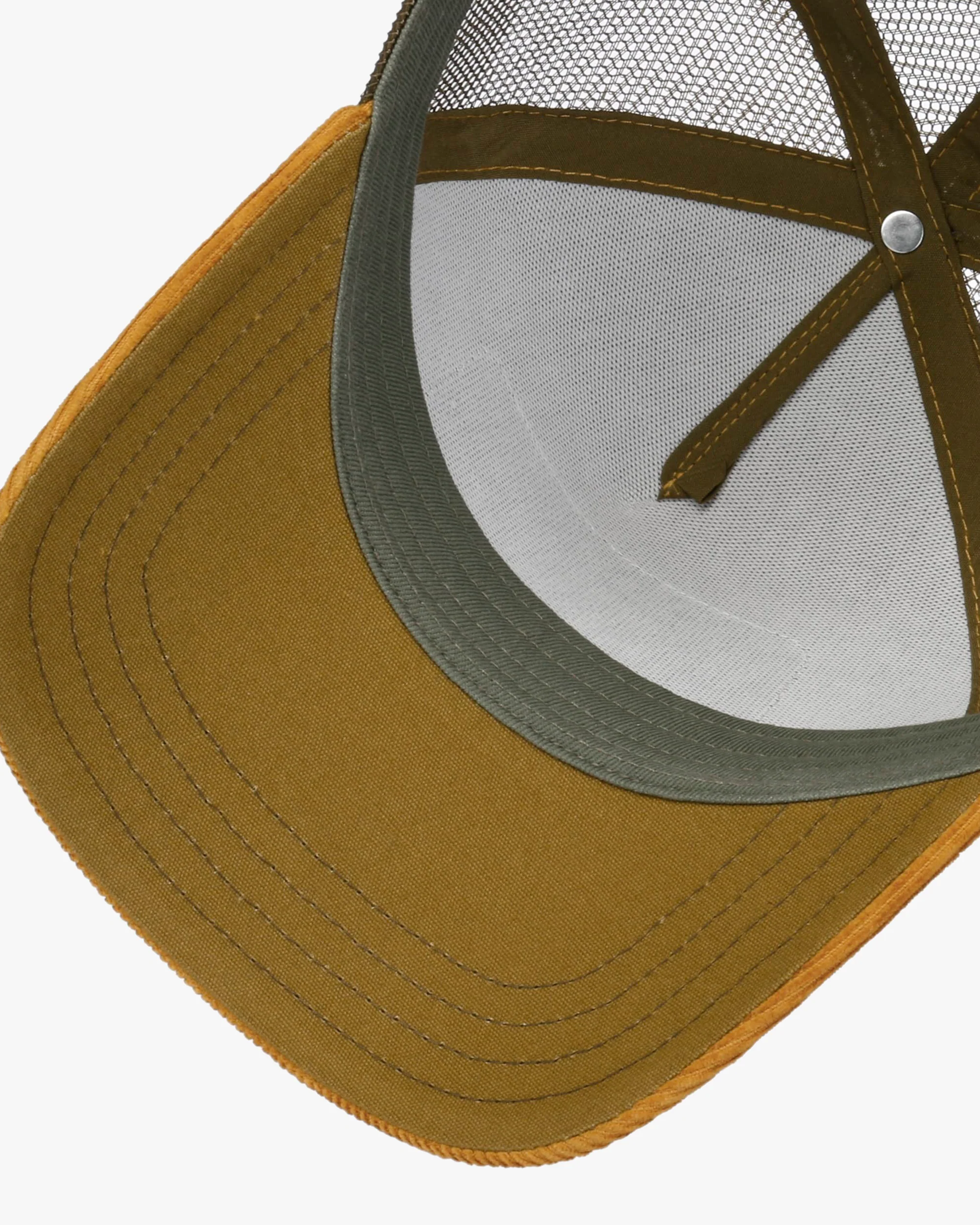 Stetson Skull Trucker Cap - Yellow / Red - Image 4