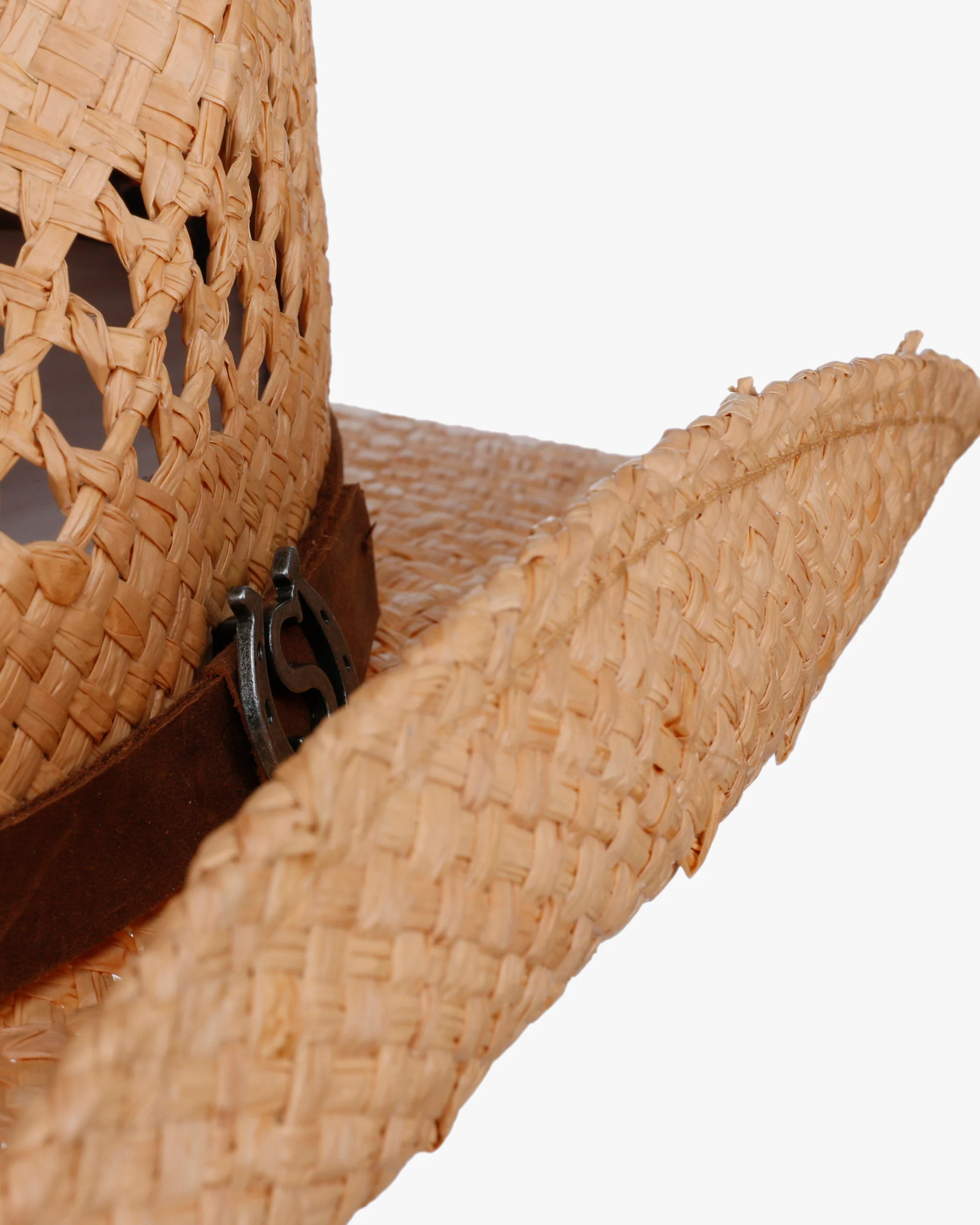 Stetson Western Raffia Hat - Natural - Image 2