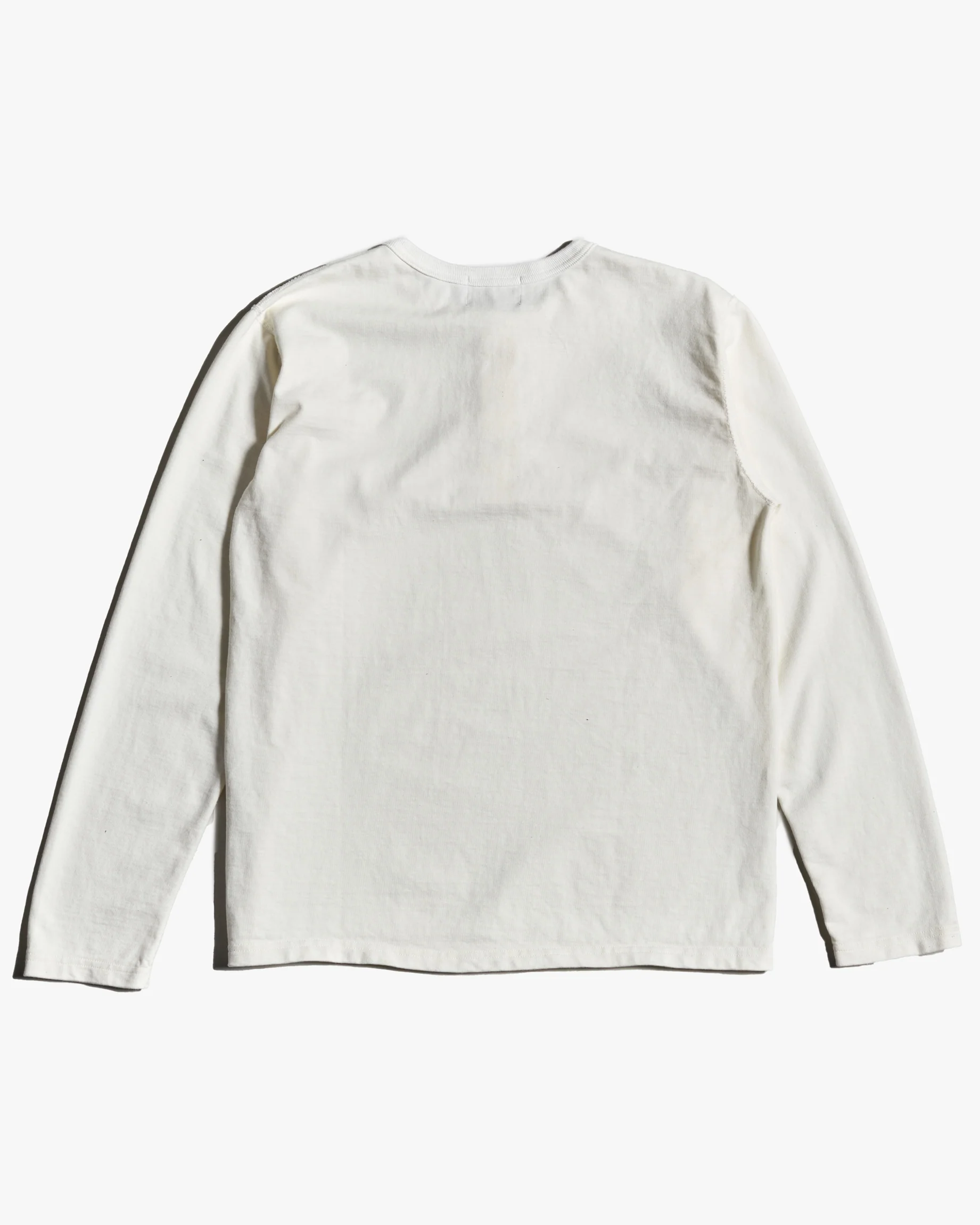 Studio D'Artisan 8187 Suvin Gold L/S Henley - White - Image 3