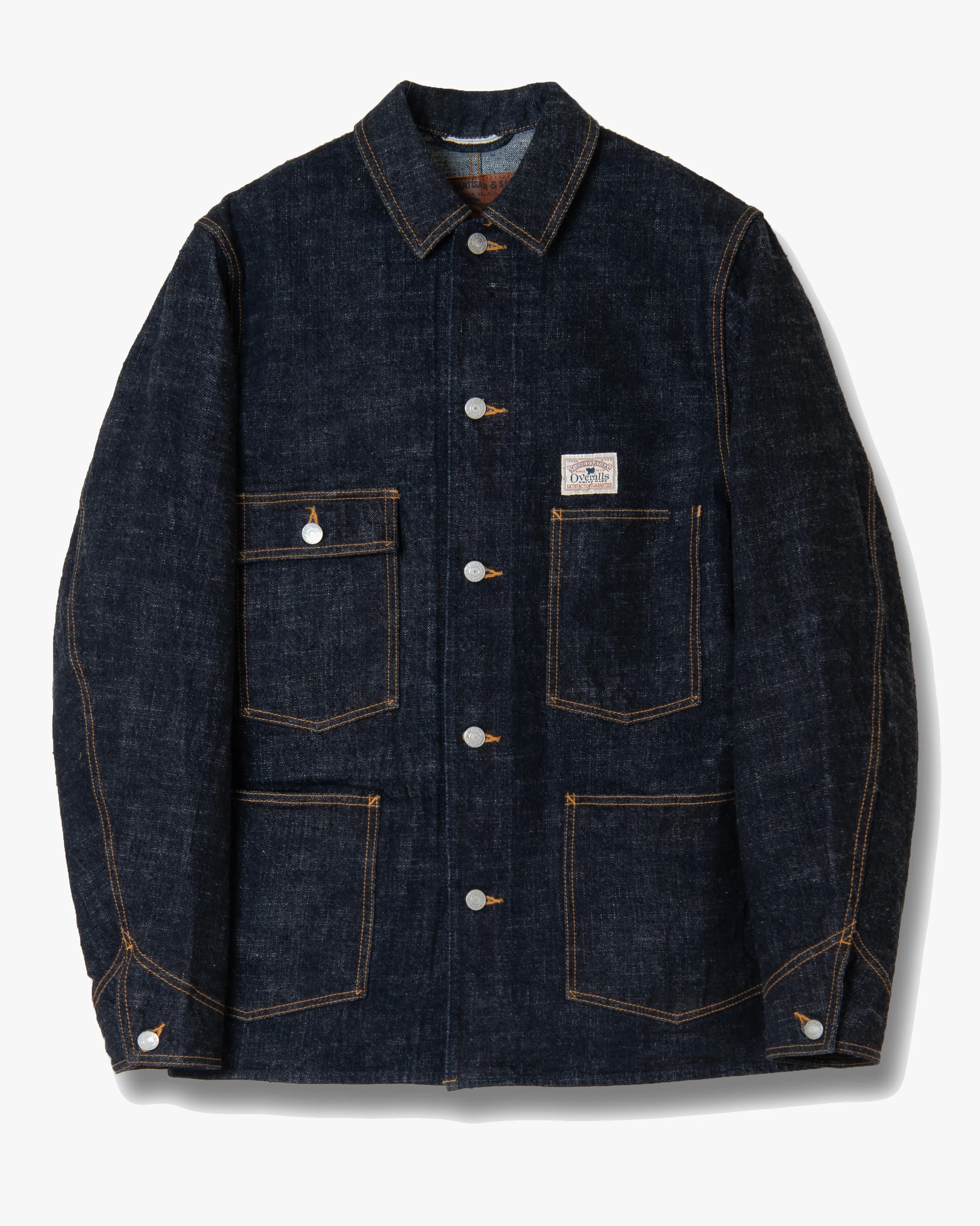Studio D'Artisan D4620 GL3 Selvedge Denim Coverall - Indigo