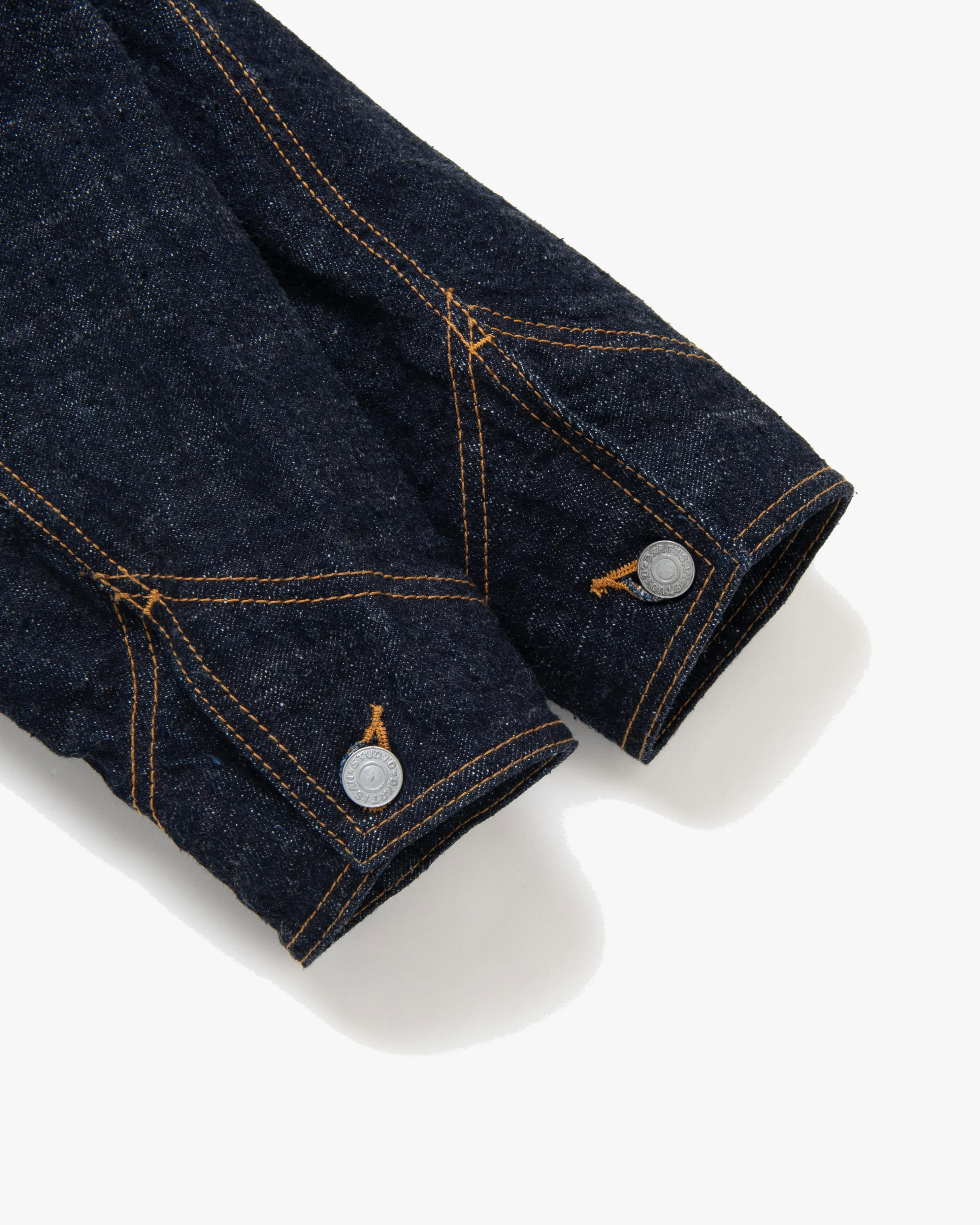 Studio D'Artisan D4620 GL3 Selvedge Denim Coverall - Indigo - Image 7