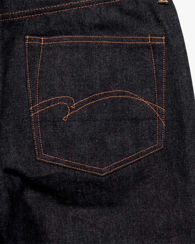 Studio D'Artisan SD-101 15oz Selvedge Regular Straight Mens Jeans - Onewash - Image 9