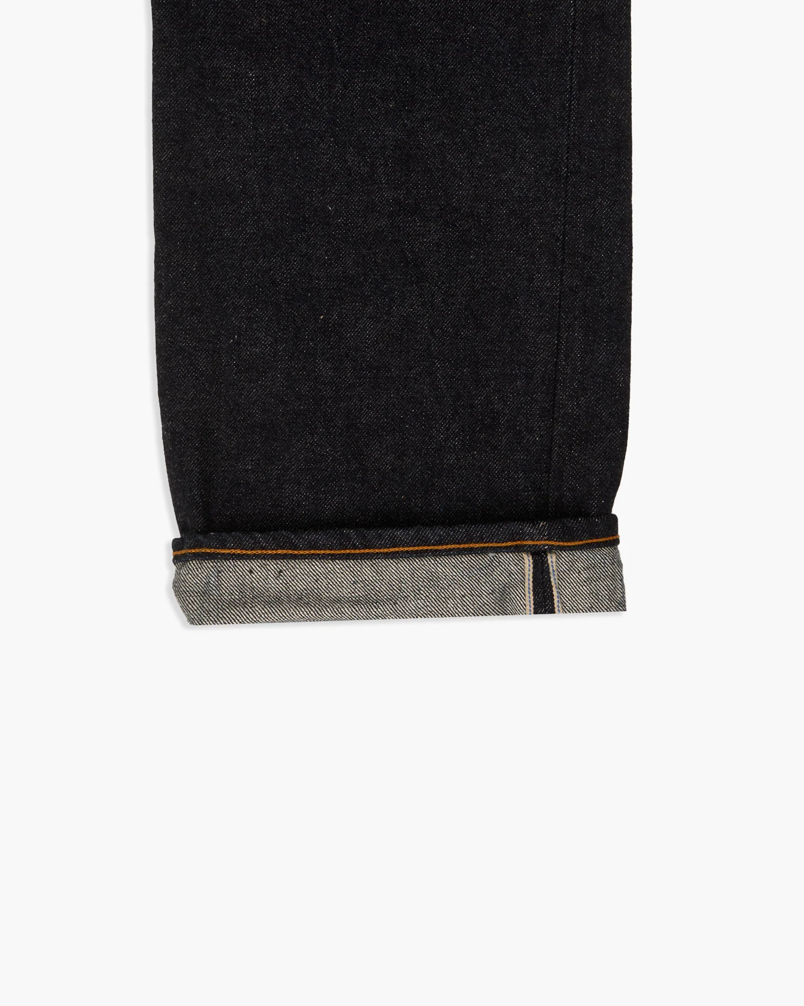 Studio D'Artisan SD-103 Slim Straight Mens Jeans - 15oz Indigo Selvedge / Onewash - Image 10