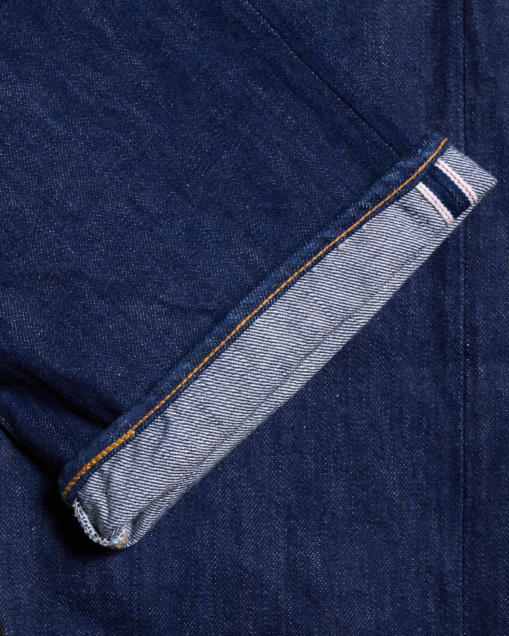 Studio D'Artisan SD-DO1 'The Origin' Regular Straight 15oz Selvedge Jeans - Onewash - Image 10