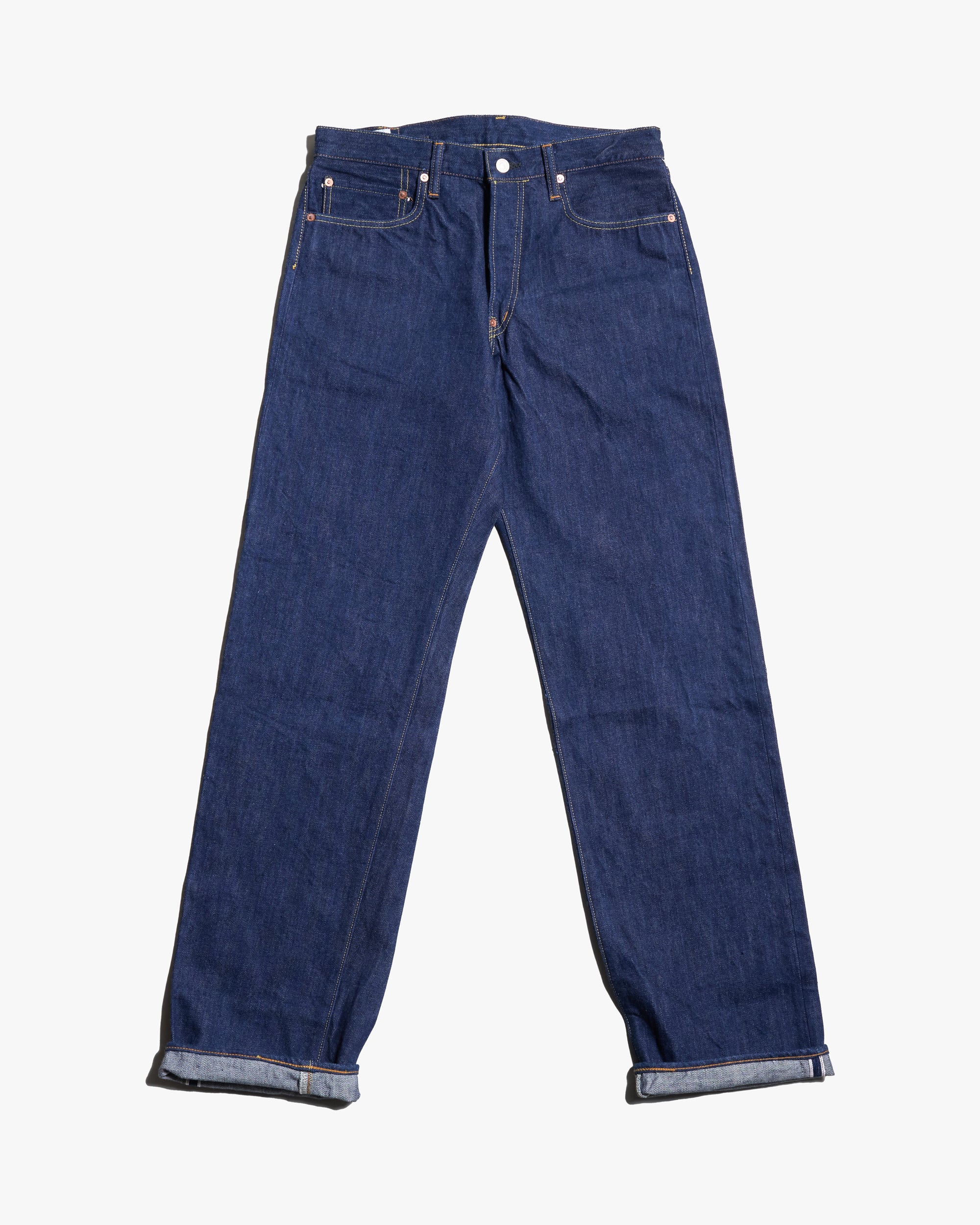 Studio D'Artisan SD-DO1 'The Origin' Regular Straight 15oz Selvedge Jeans - Onewash - Image 7