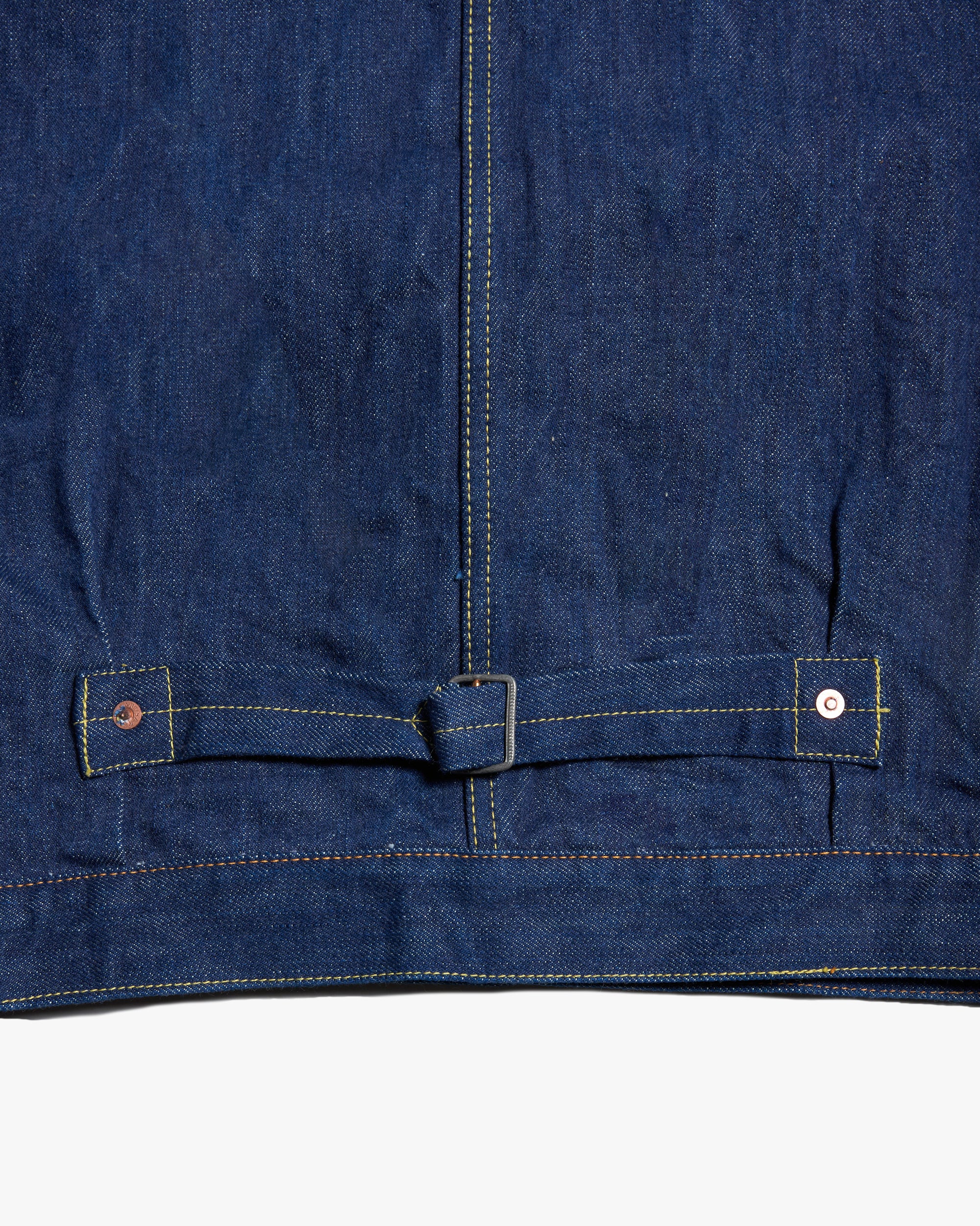 Studio D'Artisan SD-DO1J 'The Origin' 15oz Selvedge Denim Jacket - Onewash - Image 5