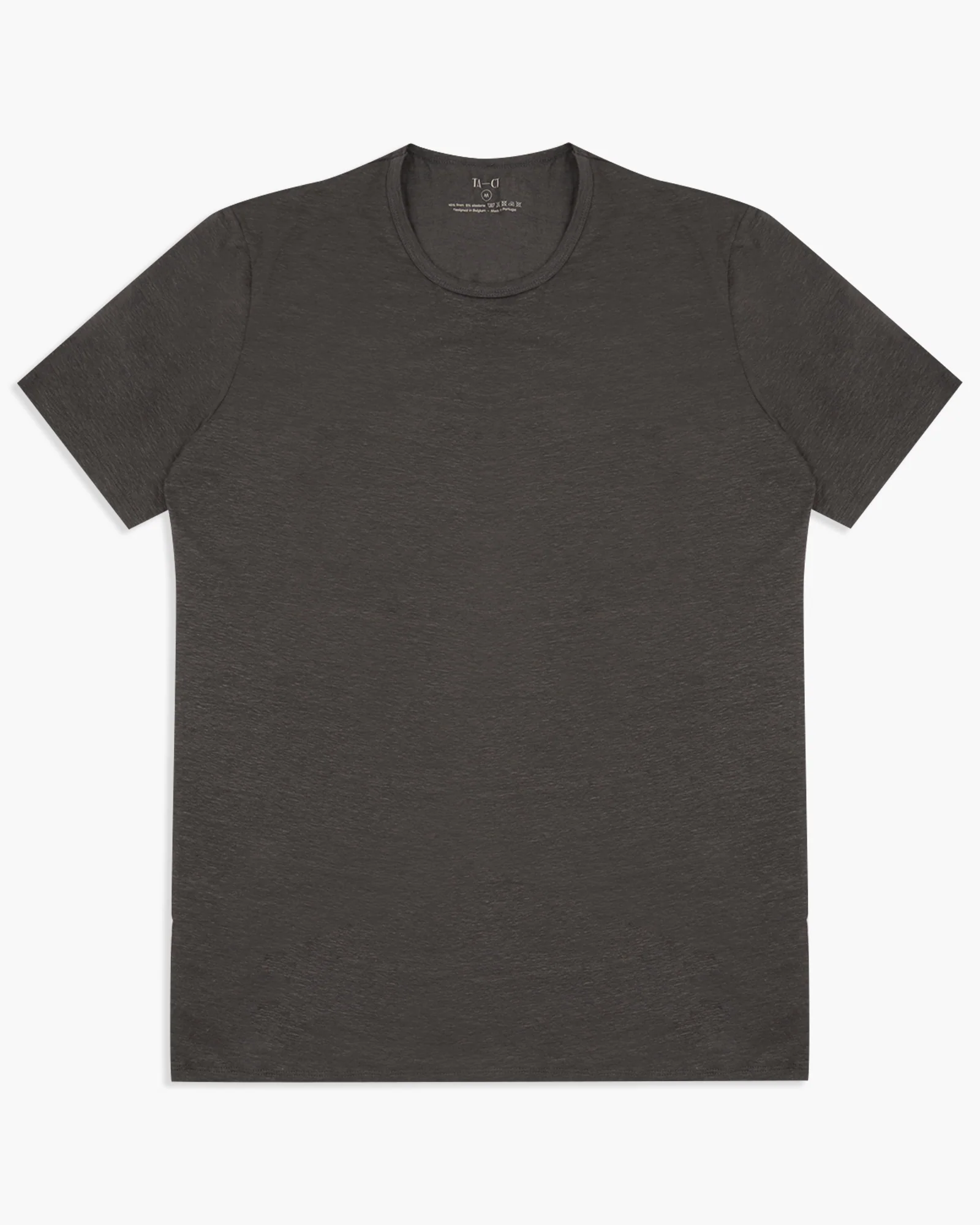 TA-CT Kern Linen T Shirt - Anthracite