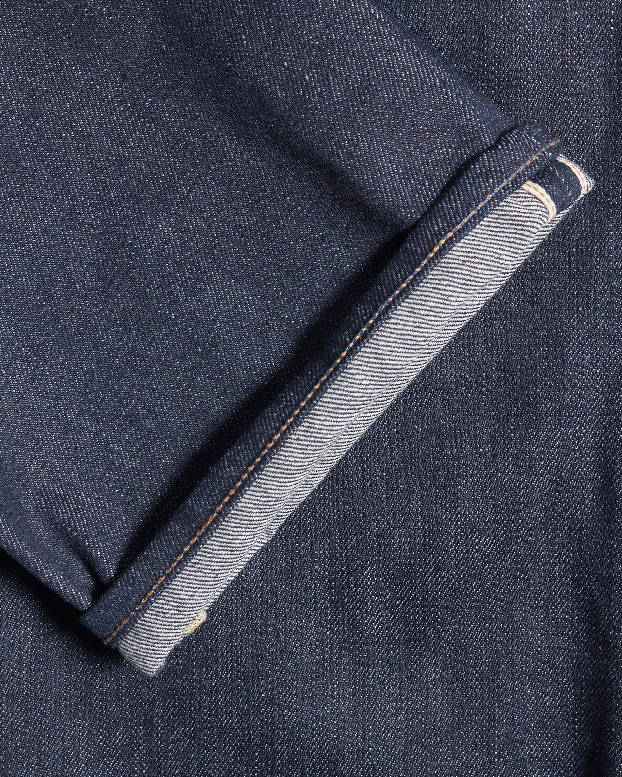 Tellason John Graham Mellor Slim Straight Mens Jeans - 16.5oz Kaihara Selvedge Denim - Image 2