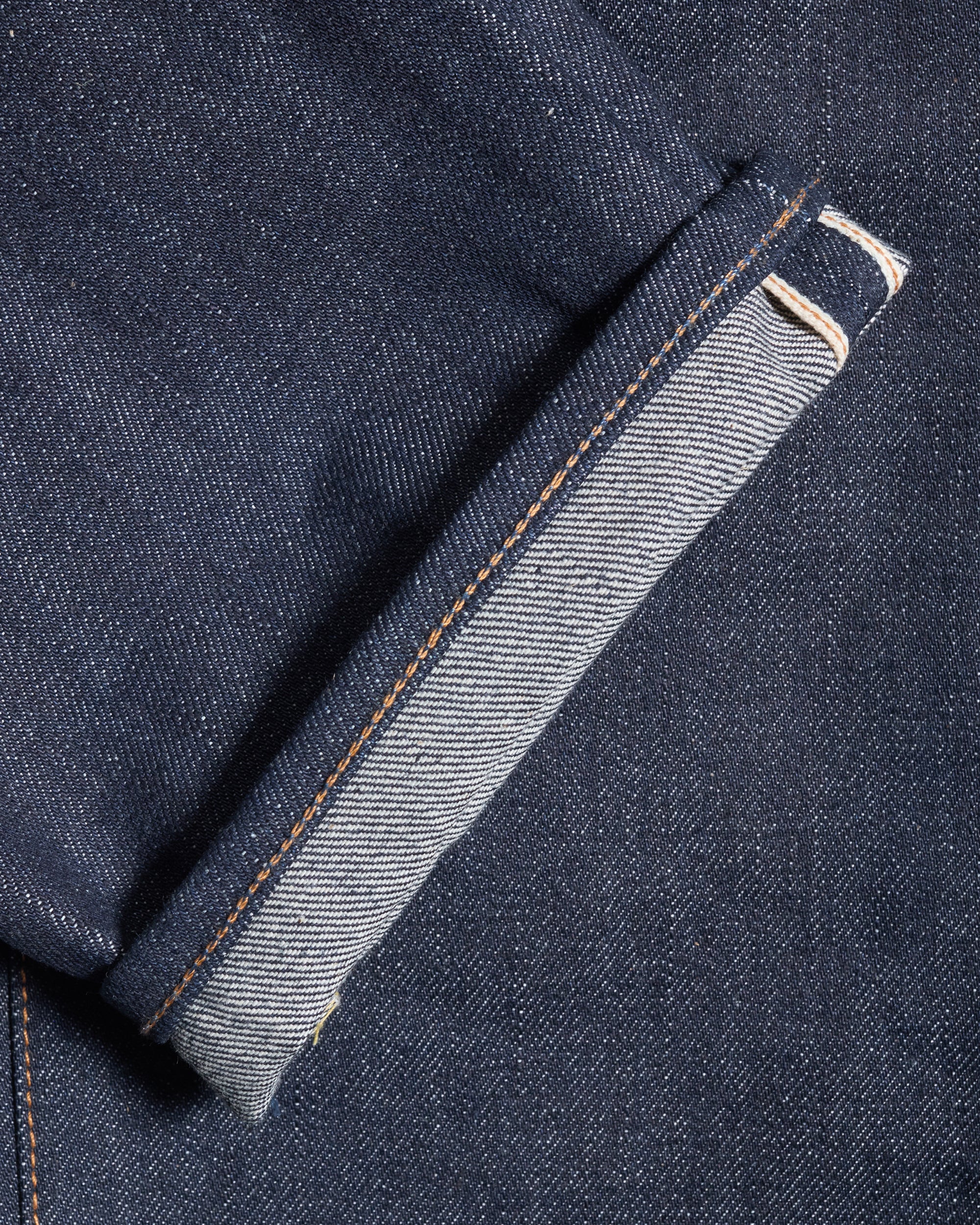 Tellason Ladbroke Grove Slim Tapered Mens Jeans - 16.5oz Kaihara Selvedge Denim - Image 2