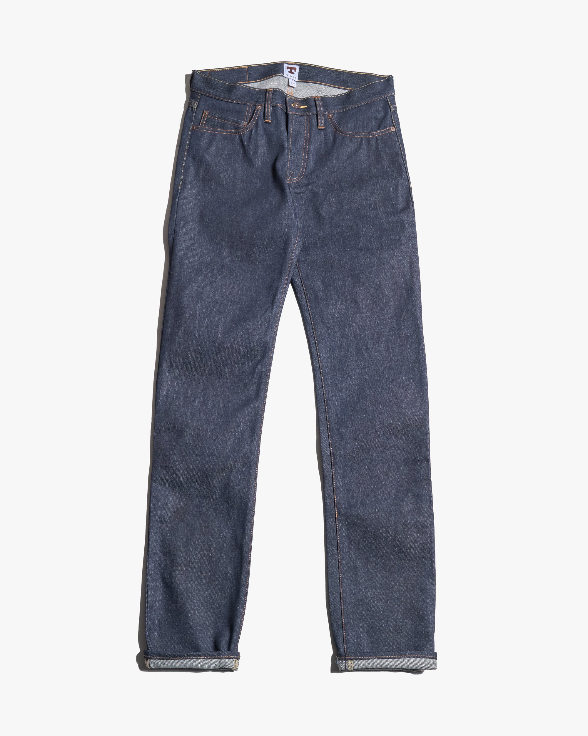 Tellason Ladbroke Grove Slim Tapered Mens Jeans - 16.5oz Kaihara Selvedge Denim - Image 3
