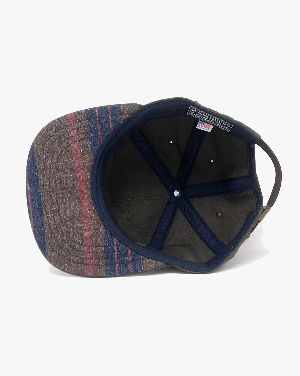 The Ampal Creative Best In West Strapback Cap - Olive - Image 3